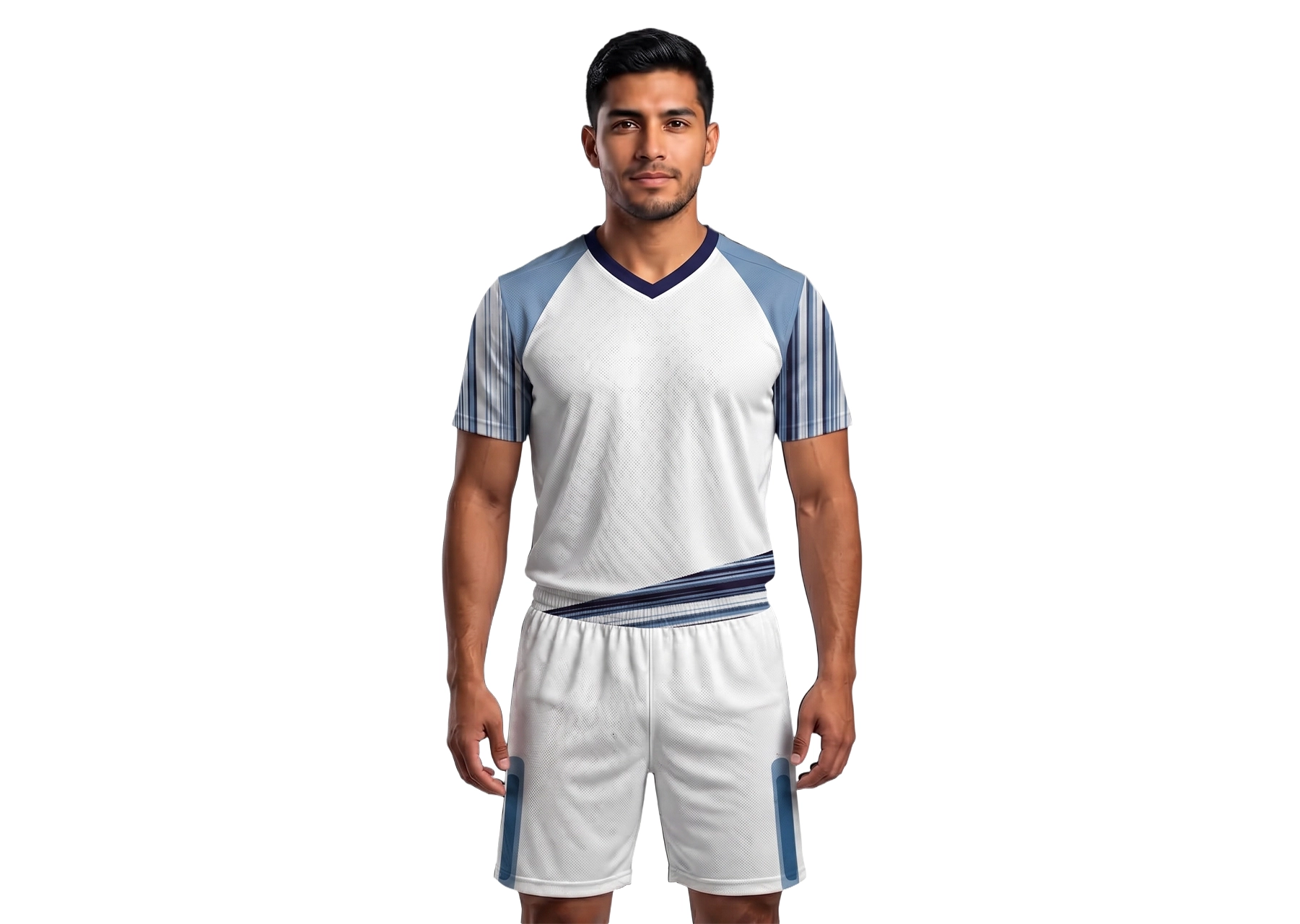 Custom basic tiny lines adult youth soccer jersey - Jersey