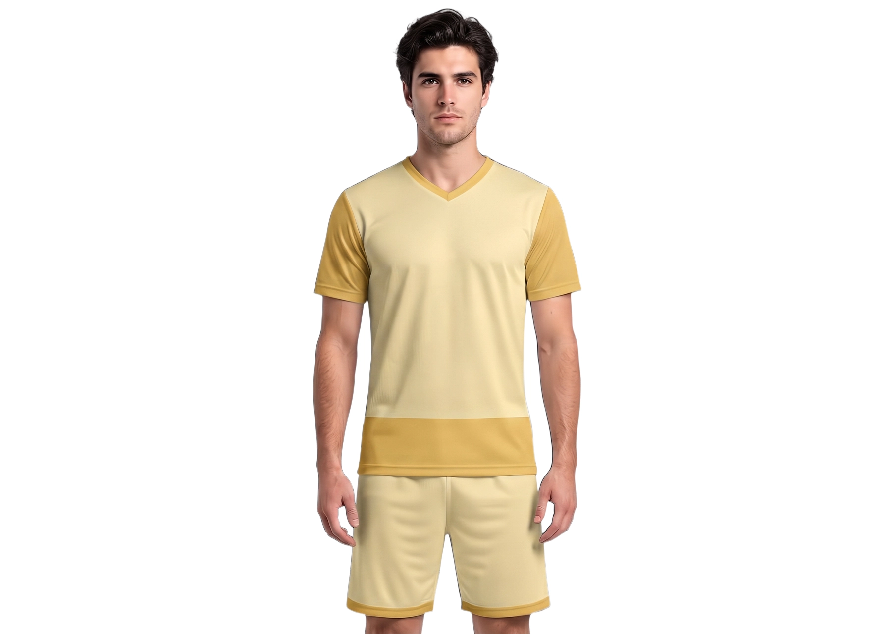 Custom white solids adult youth soccer jersey - Jersey