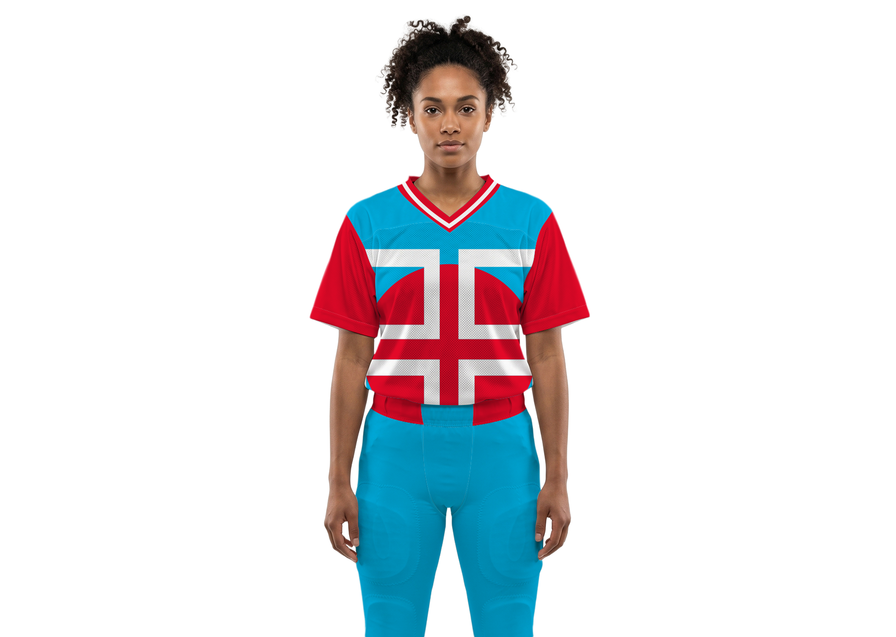 Custom high quality shapes adult youth unisex football long jersey - Jersey