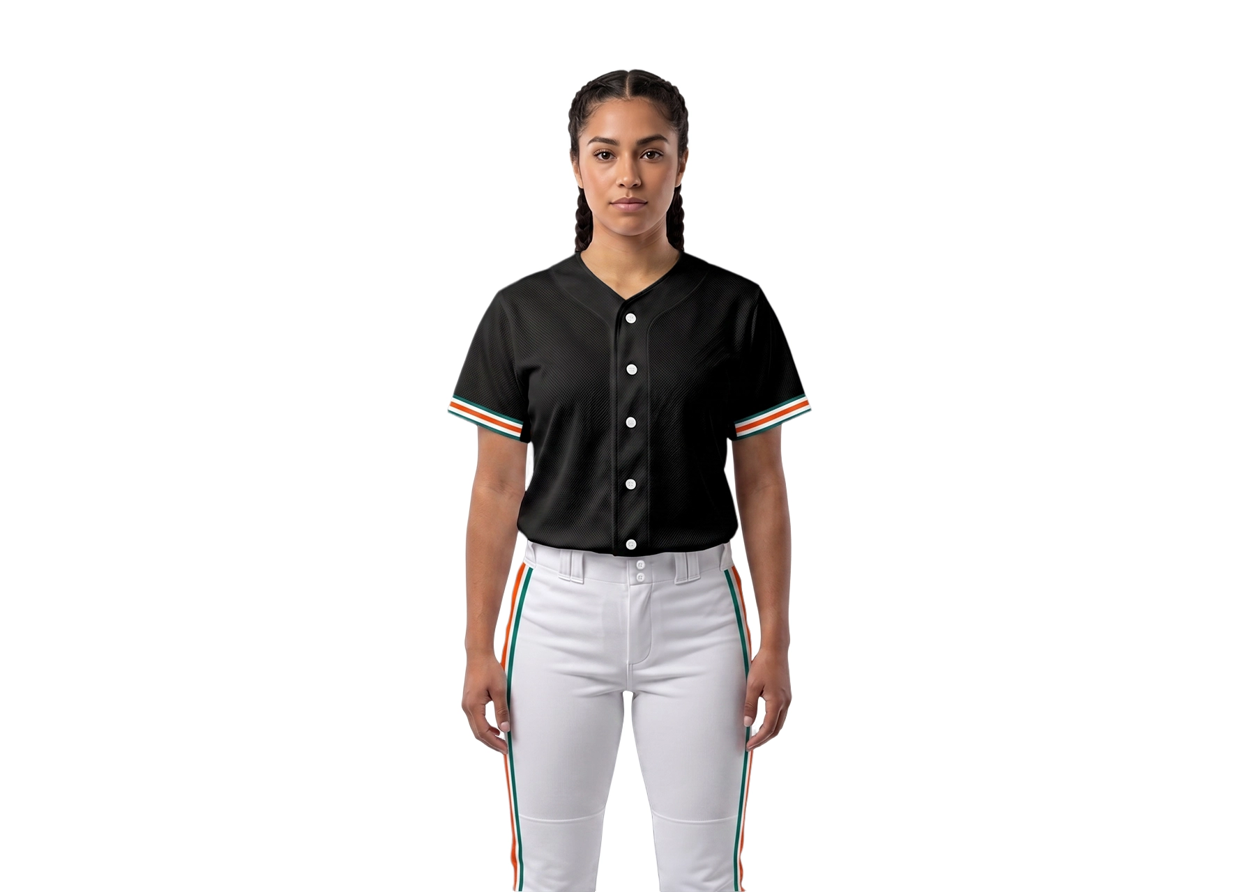 Custom hurricane noir adult youth unisex full buttons baseball jersey - Jersey