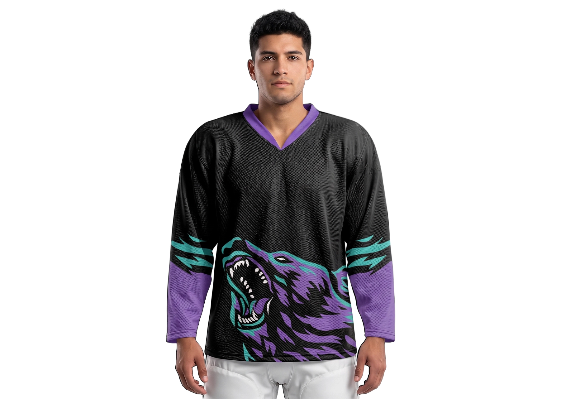 Custom brilliant adult youth unisex hockey jersey - Jersey