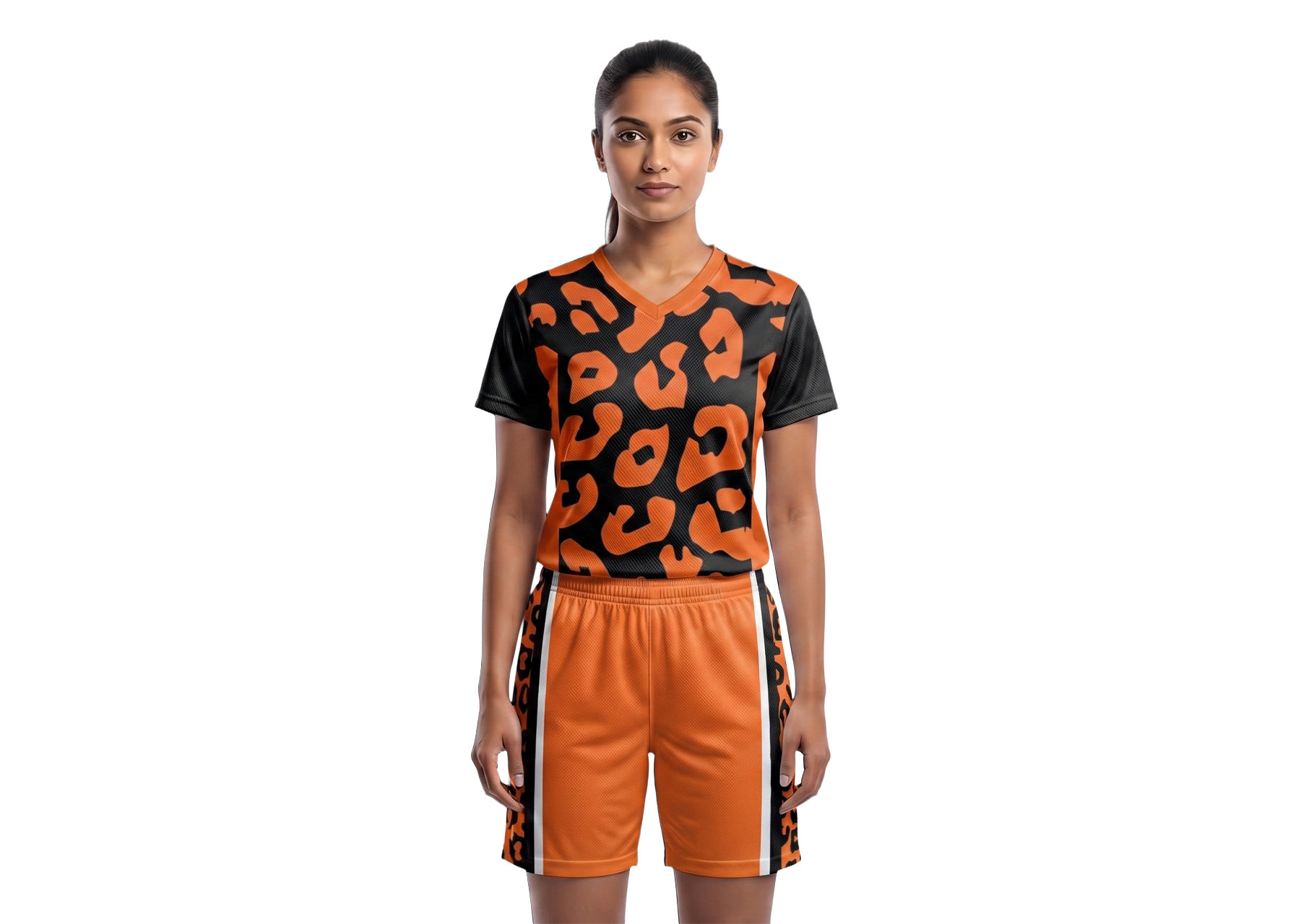 Custom  footprint adult youth soccer jersey - Jersey