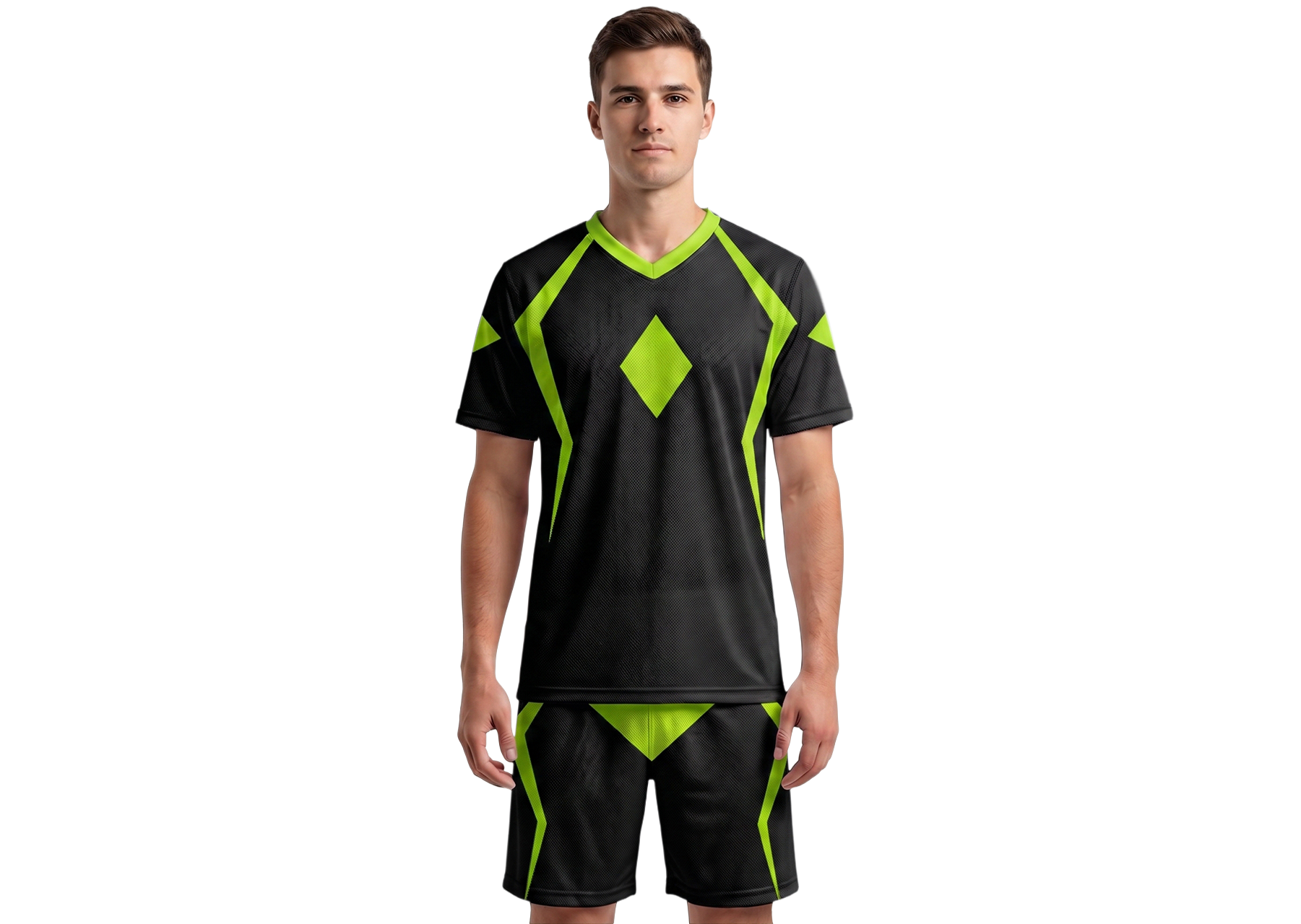 Custom diamond shapes adult youth volleyball jersey - Jersey