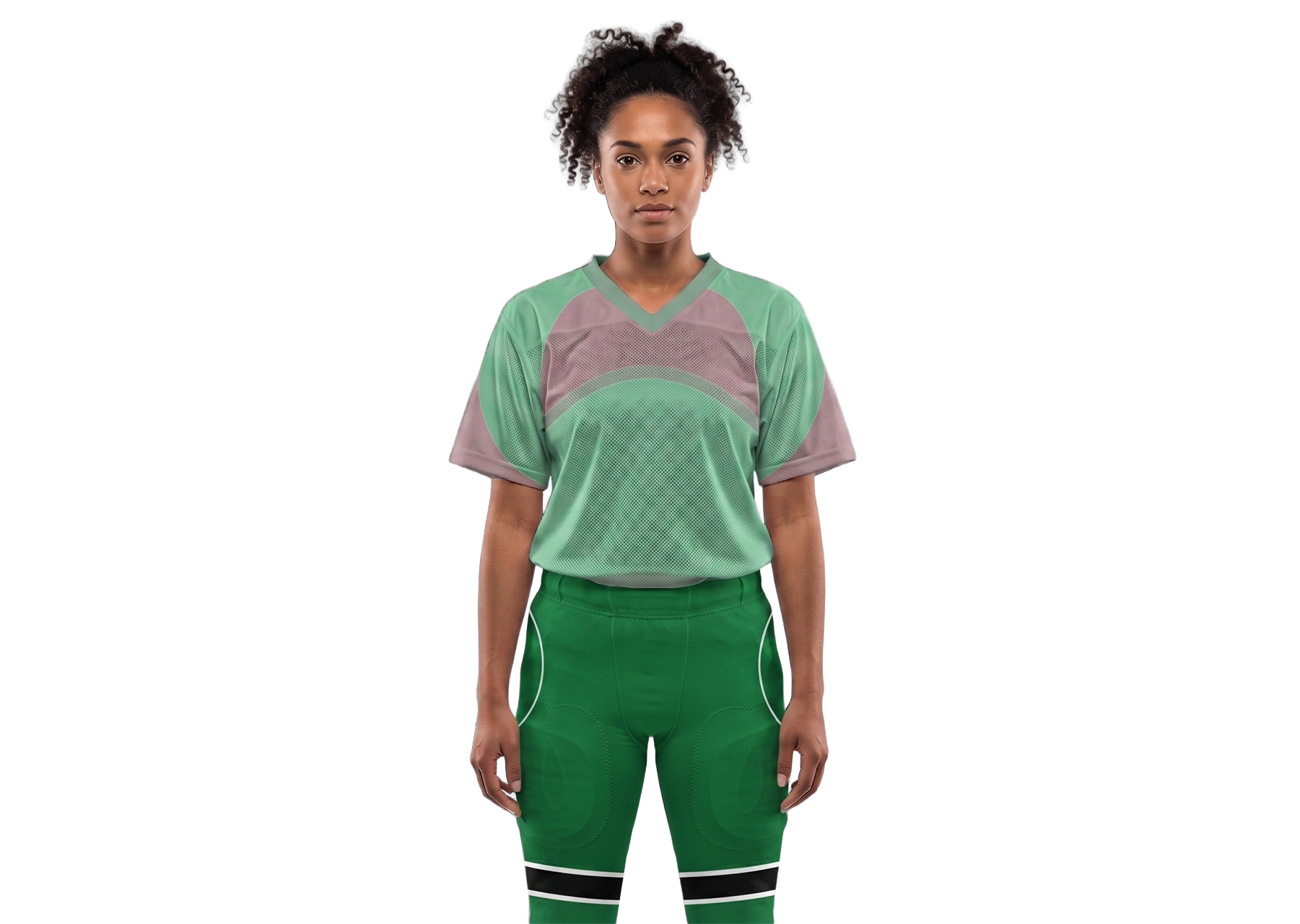 Custom two tone solids adult youth unisex football jersey - Jersey