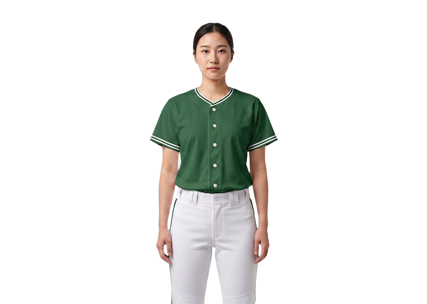 Custom irish forest adult youth unisex full buttons baseball jersey - Jersey
