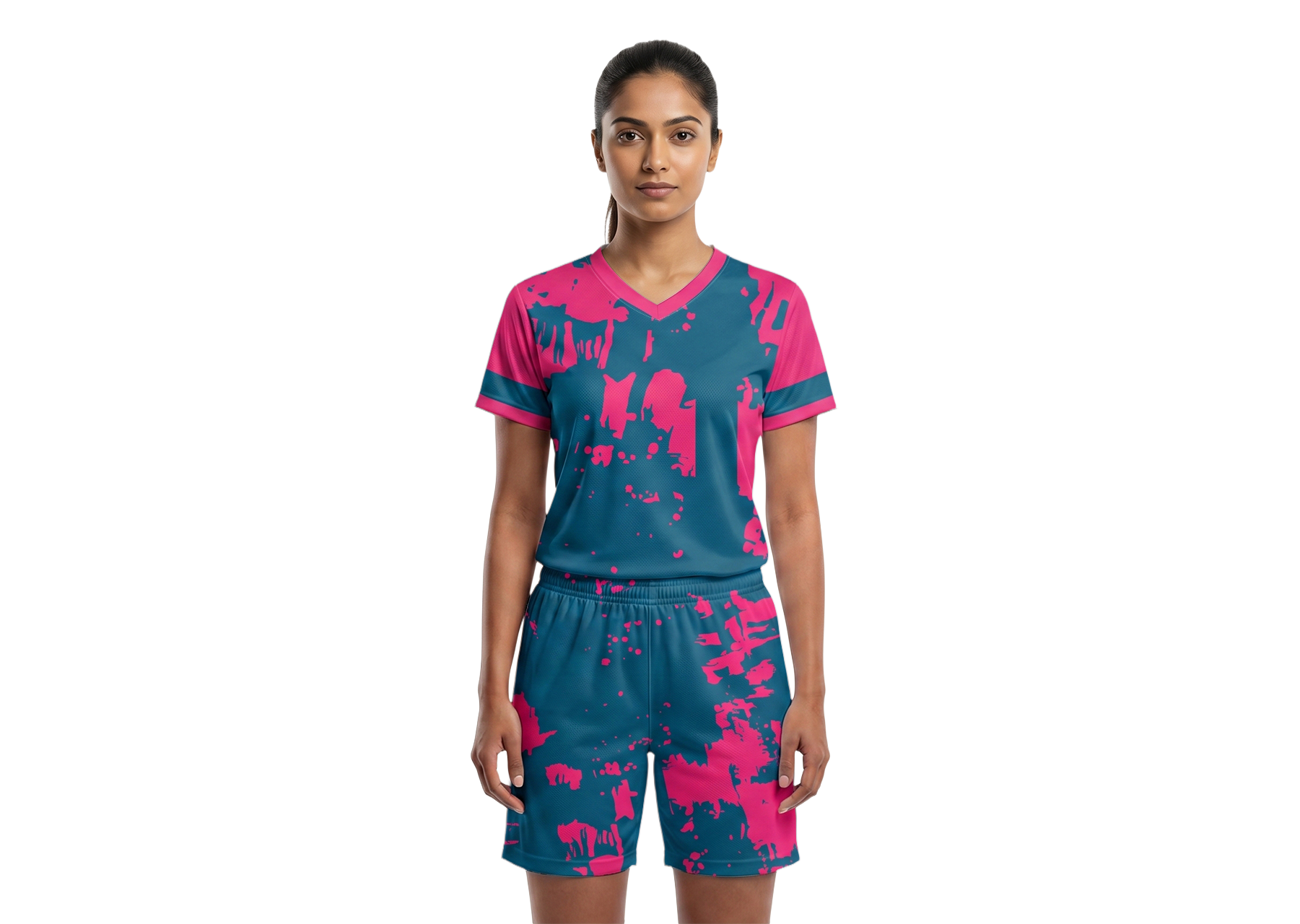Custom pastel abstract adult youth soccer jersey - Jersey