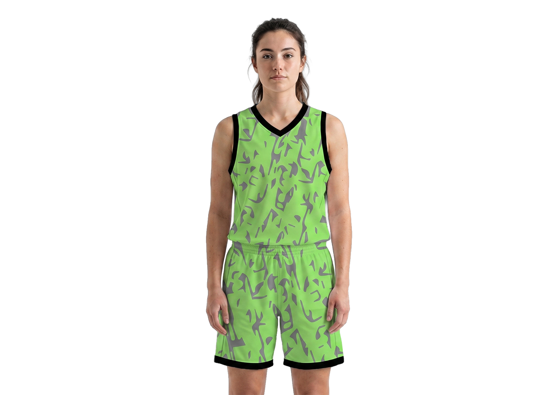 Custom splatter abstract adult youth unisex basketball jersey - reversible uniform - Jersey