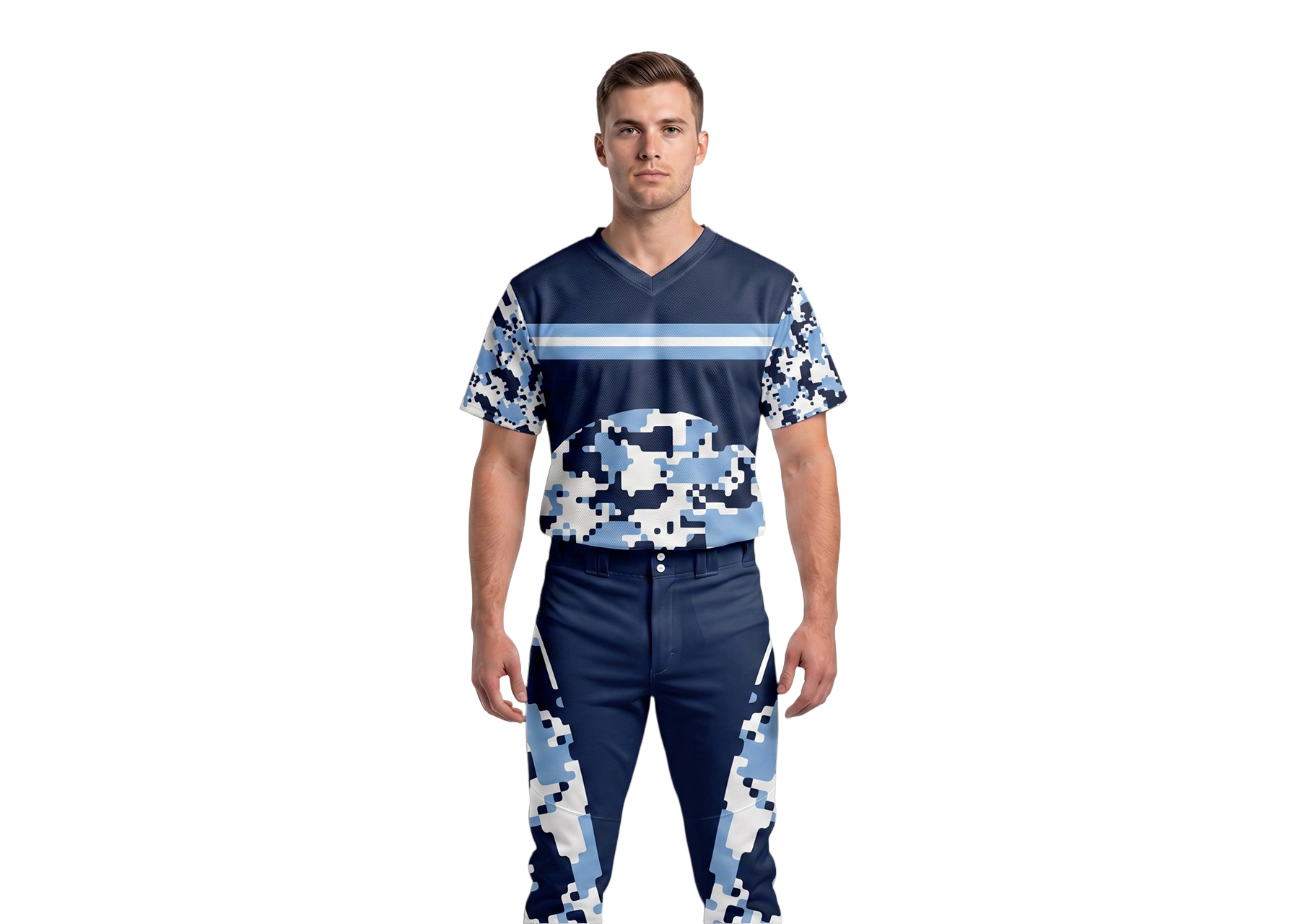 Custom designed no button adult youth unisex baseball jersey - Jersey