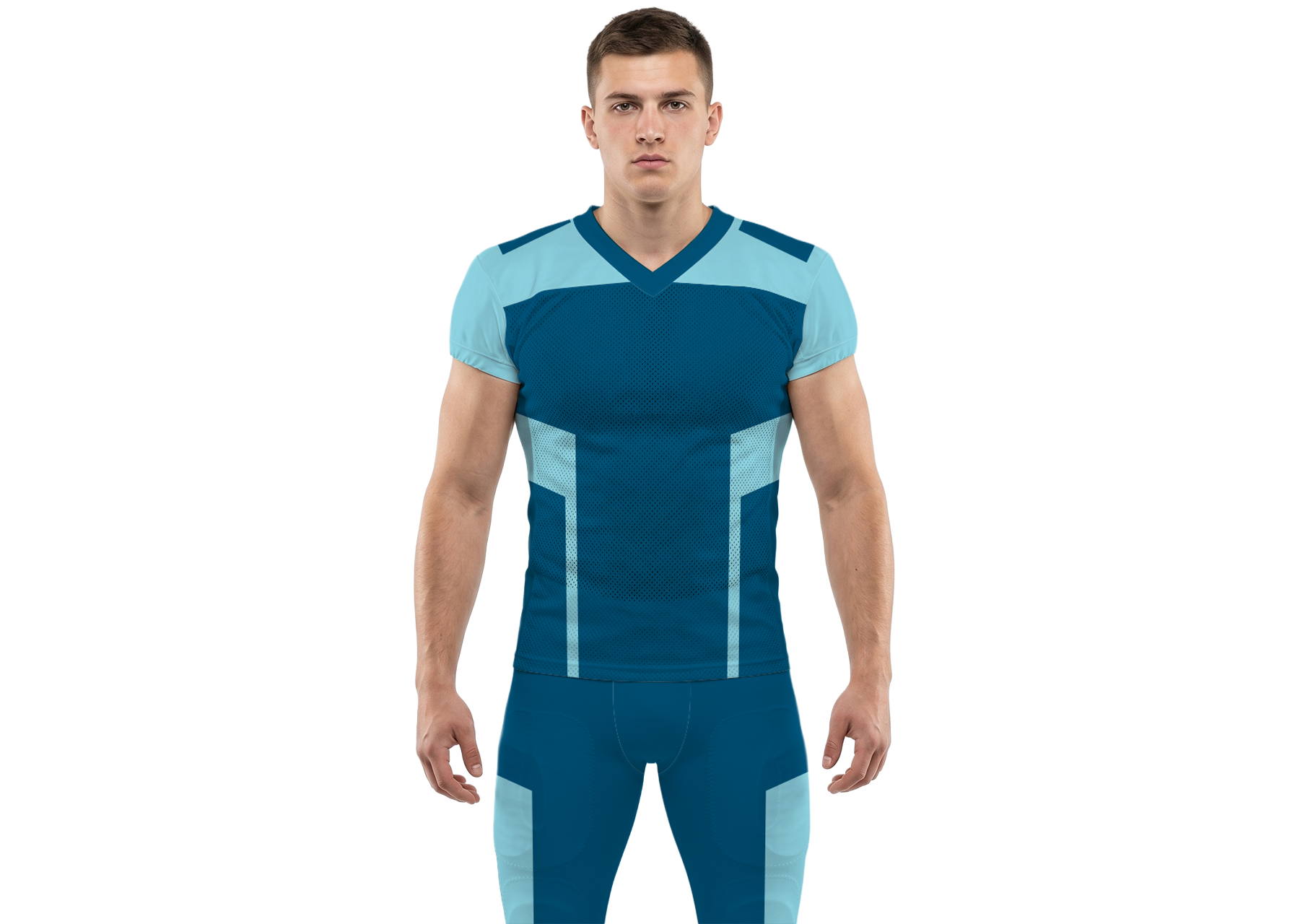 Custom classic solid youth unisex football compress jersey - Jersey