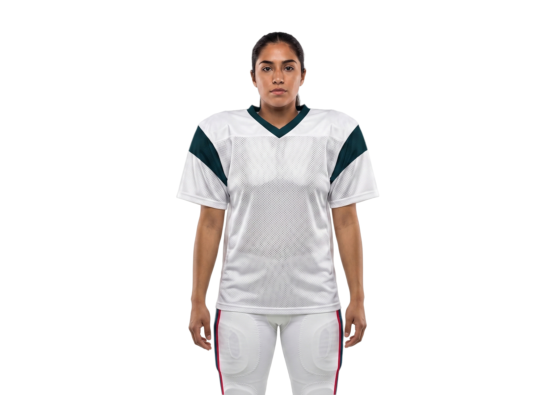 Custom shoulder stripes  adult youth unisex football jersey - Jersey