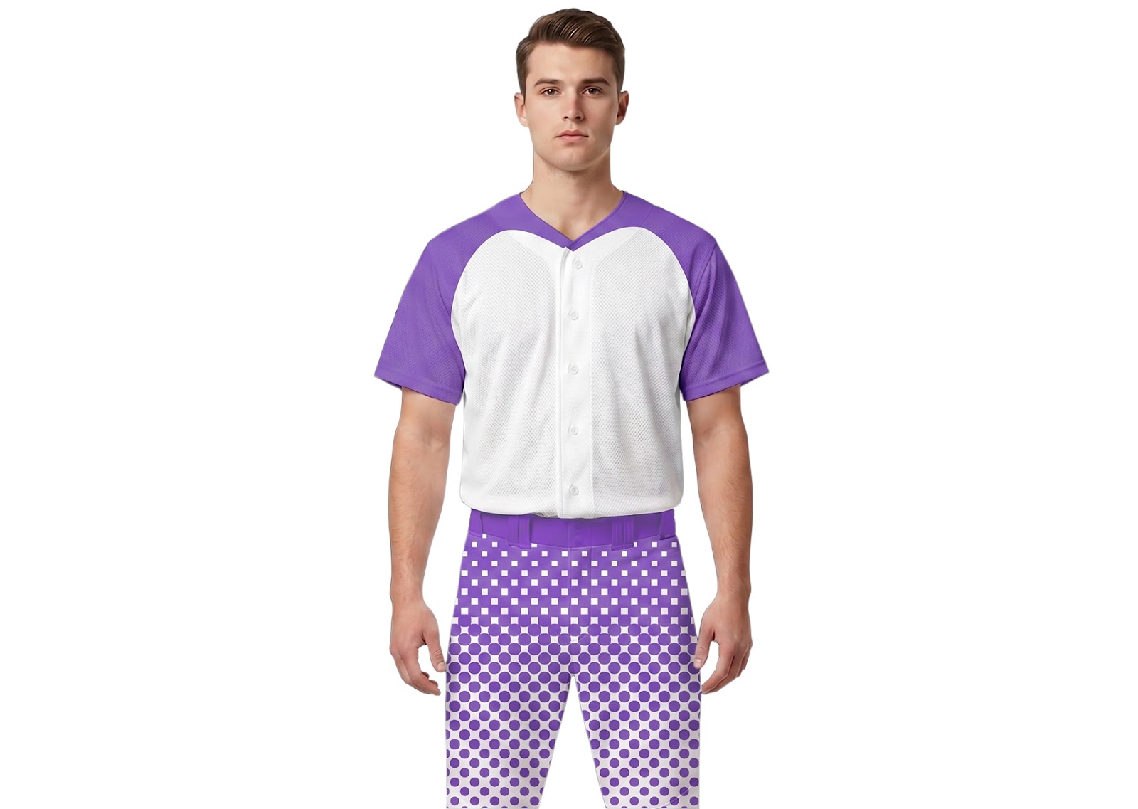 Custom m-shape solids adult youth unisex baseball jersey - Jersey
