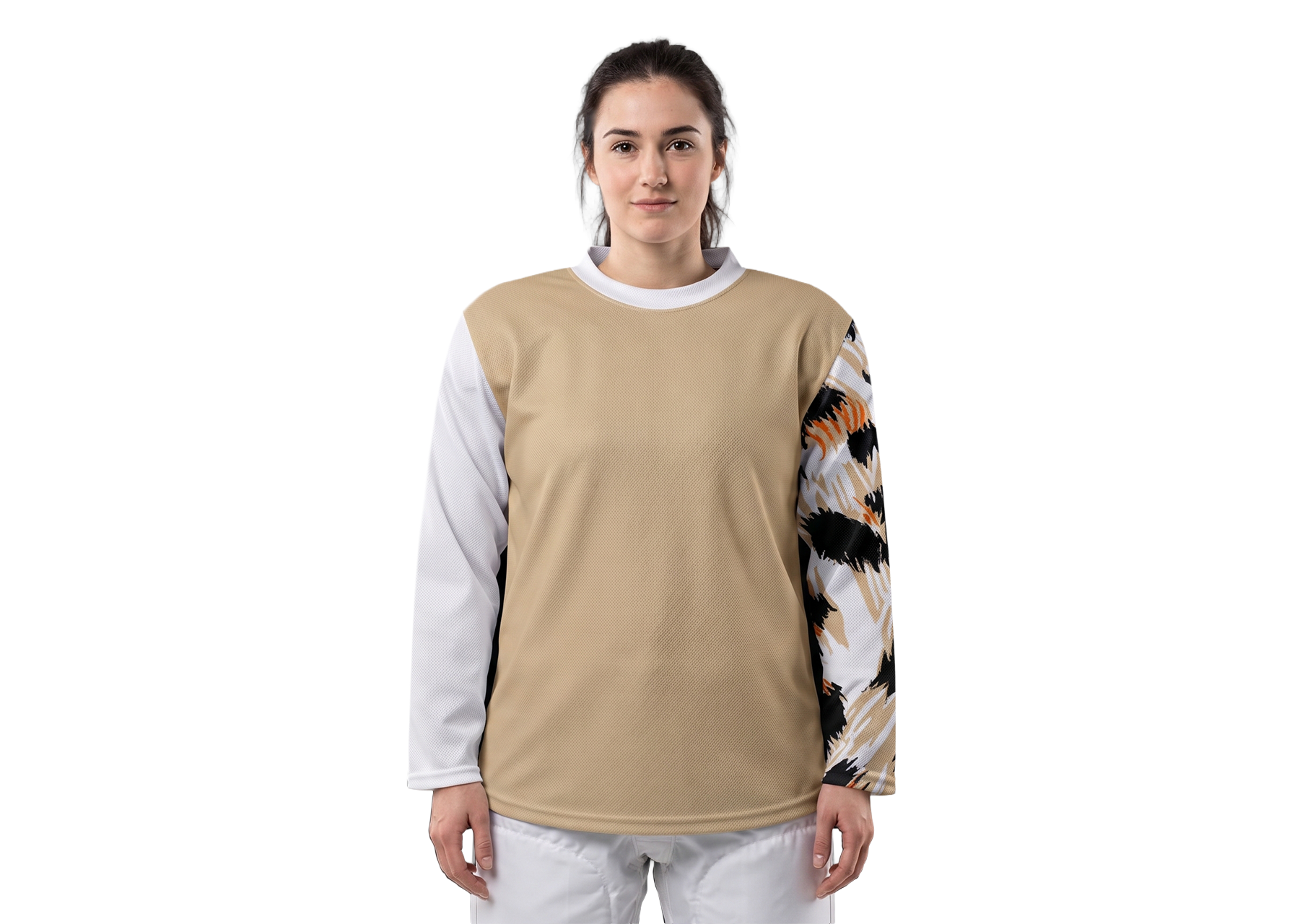 Custom animal skin  adult youth unisex hockey jersey - Jersey