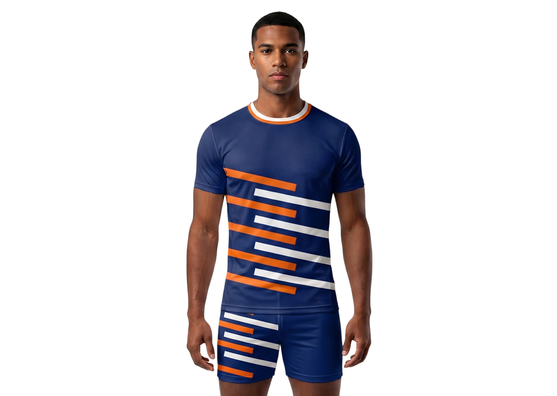 Custom diagonal stripes adult youth volleyball unisex jersey - Jersey