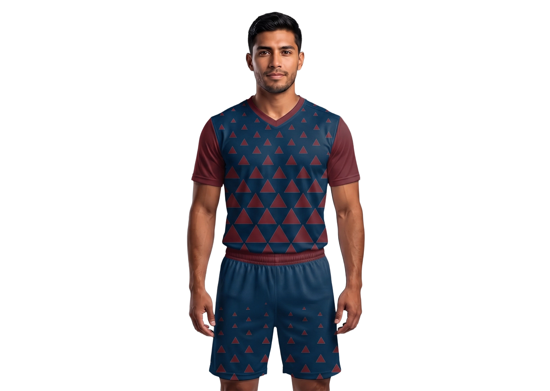 Custom pyramid shapes adult youth soccer jersey - Jersey
