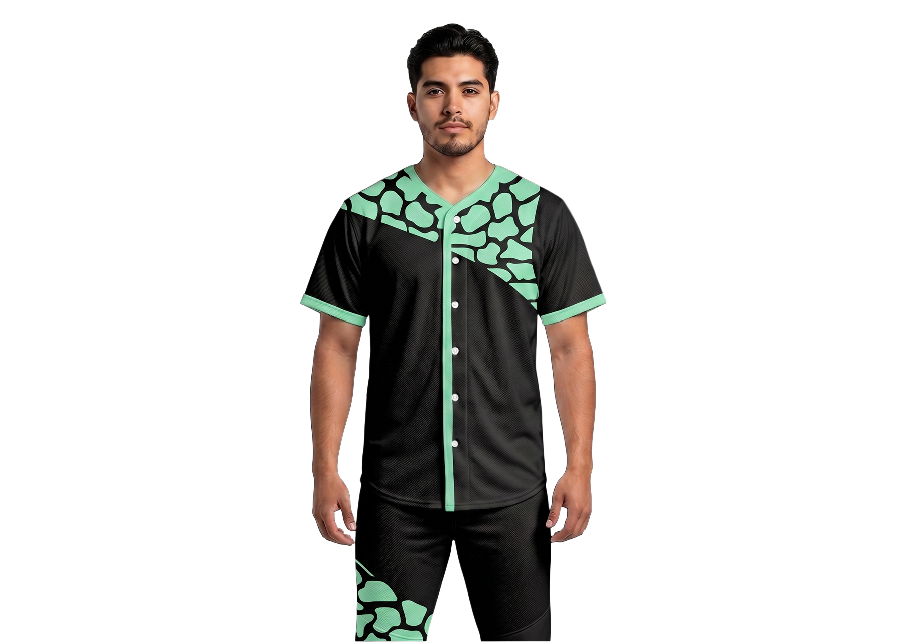 Custom reptile skin animal adult youth unisex baseball jersey - Jersey