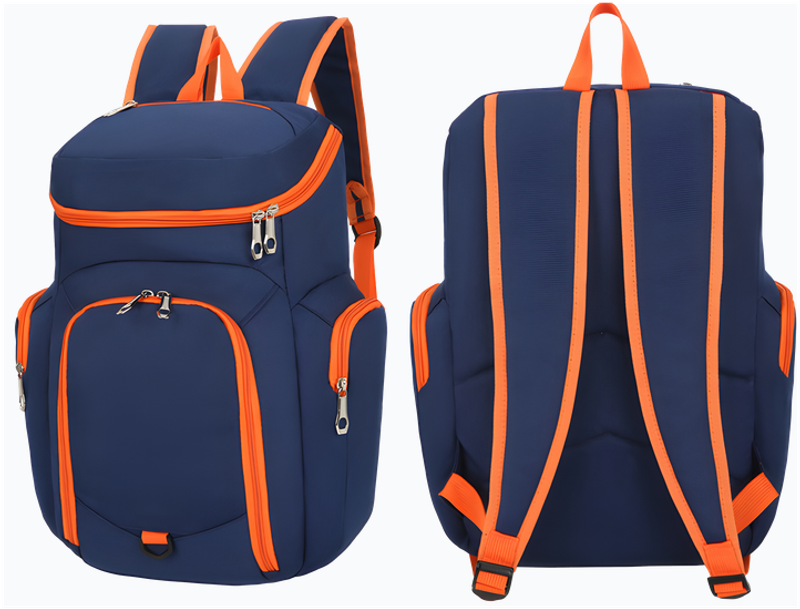 custom football backpack template