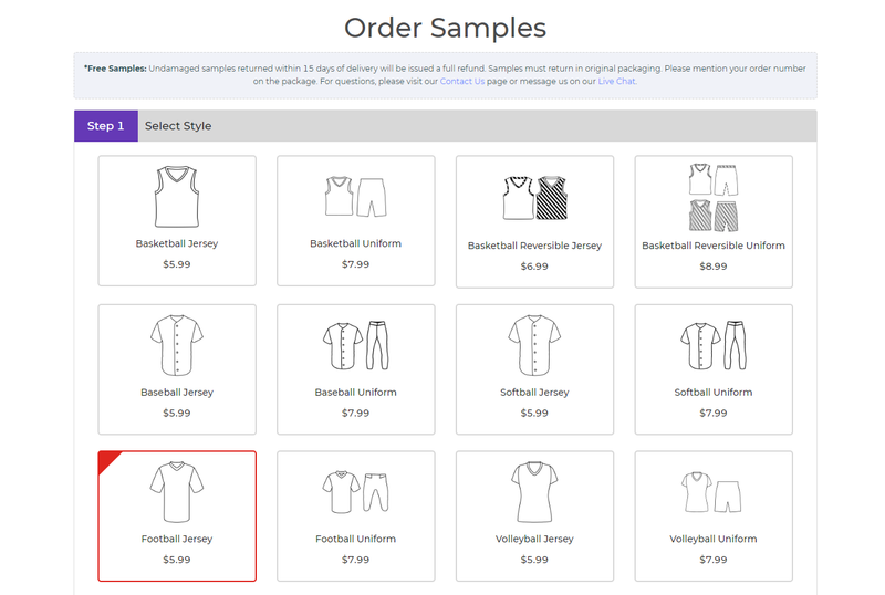 Football Jersey Sample Ordering