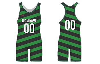 Custom black stripes adult youth unisex wrestling singlets - Wrestling-singlets