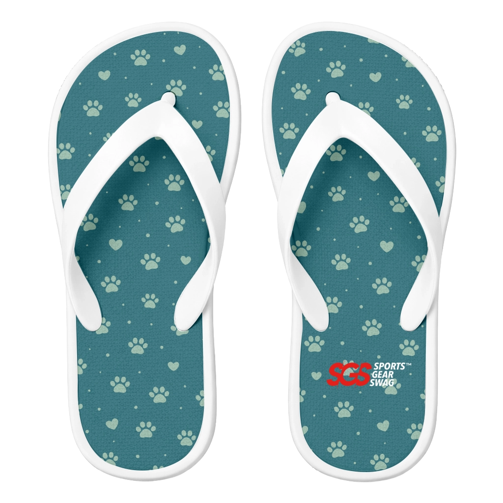 Custom flip flops white sunny - Flip-flops