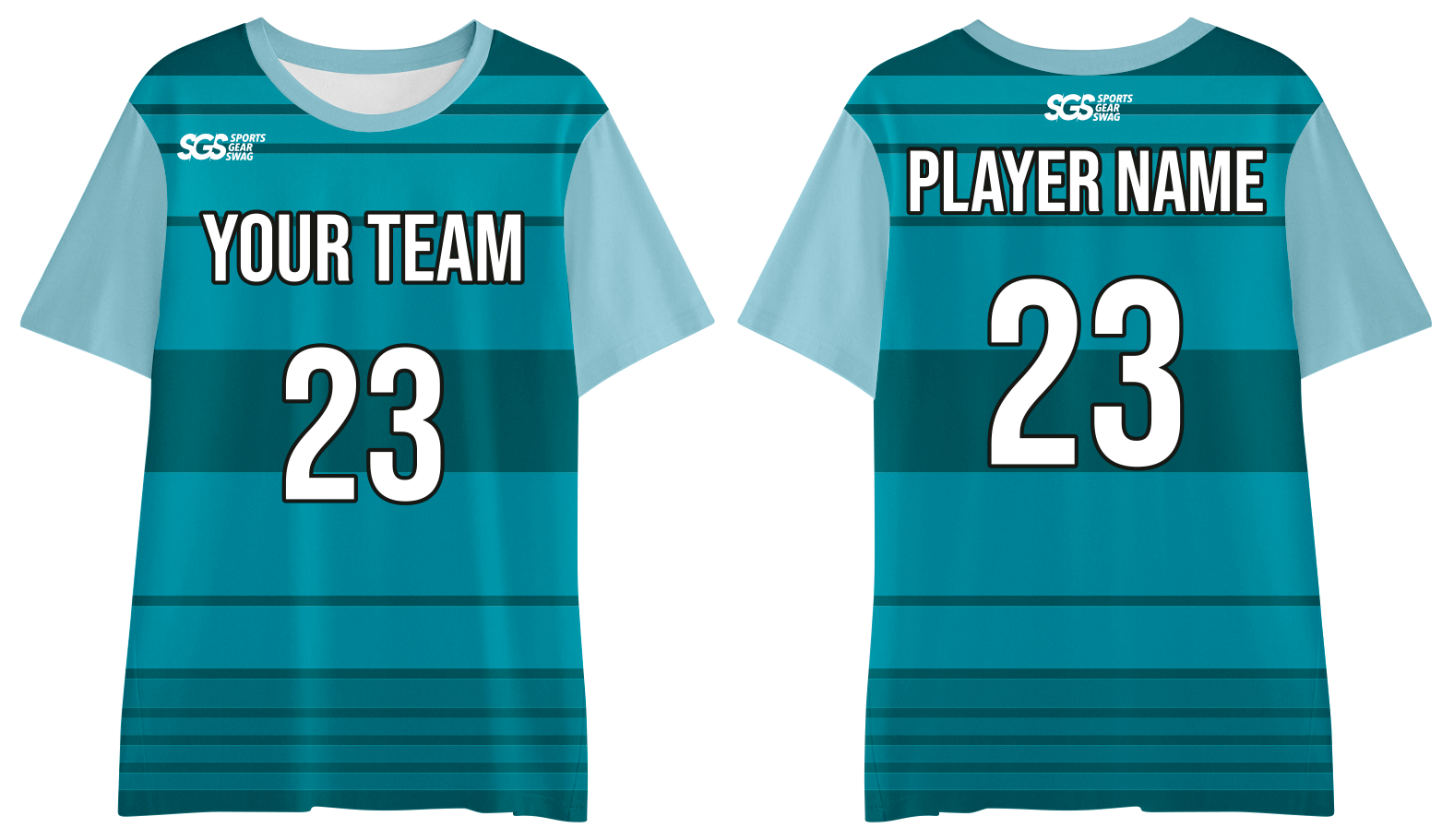 Custom moisture wicking horizontal adult youth unisex shirt - Pickleball-jerseys