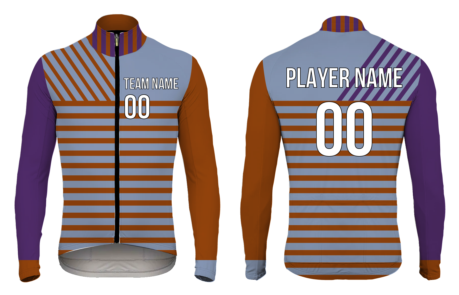 Custom ideal adult youth unisex cycling long sleeve - Jersey
