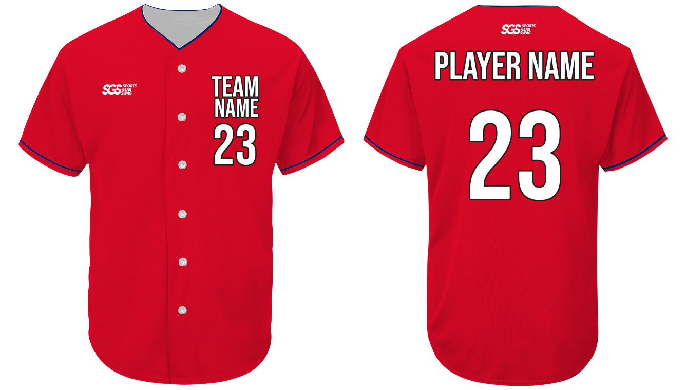 Custom stylish athletics adult youth unisex softball jersey - Jersey
