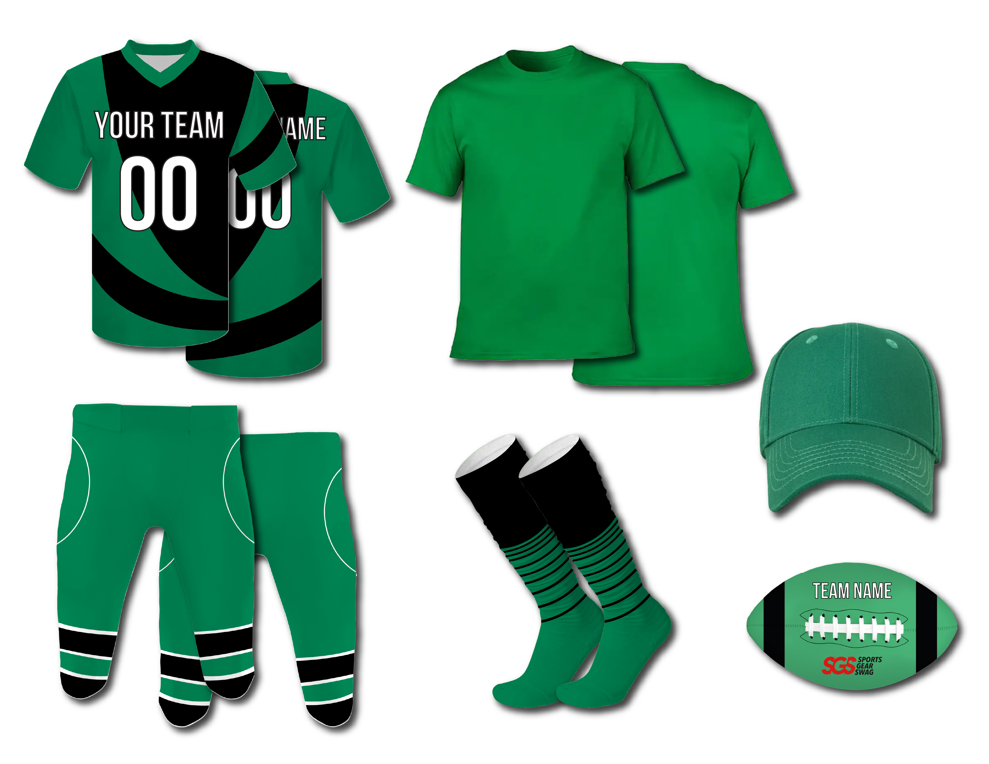 Custom majestic  design adult youth unisex football jersey - Jersey
