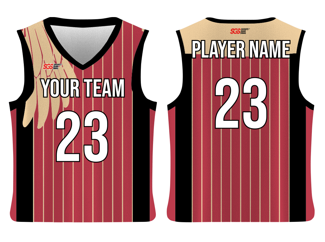 Custom hawk animal adult youth unisex basketball jersey - reversible uniform - Jersey