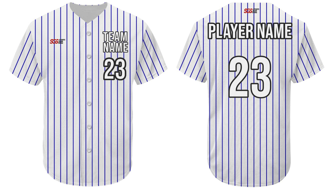 Custom glamorous adult youth unisex baseball jersey - Jersey
