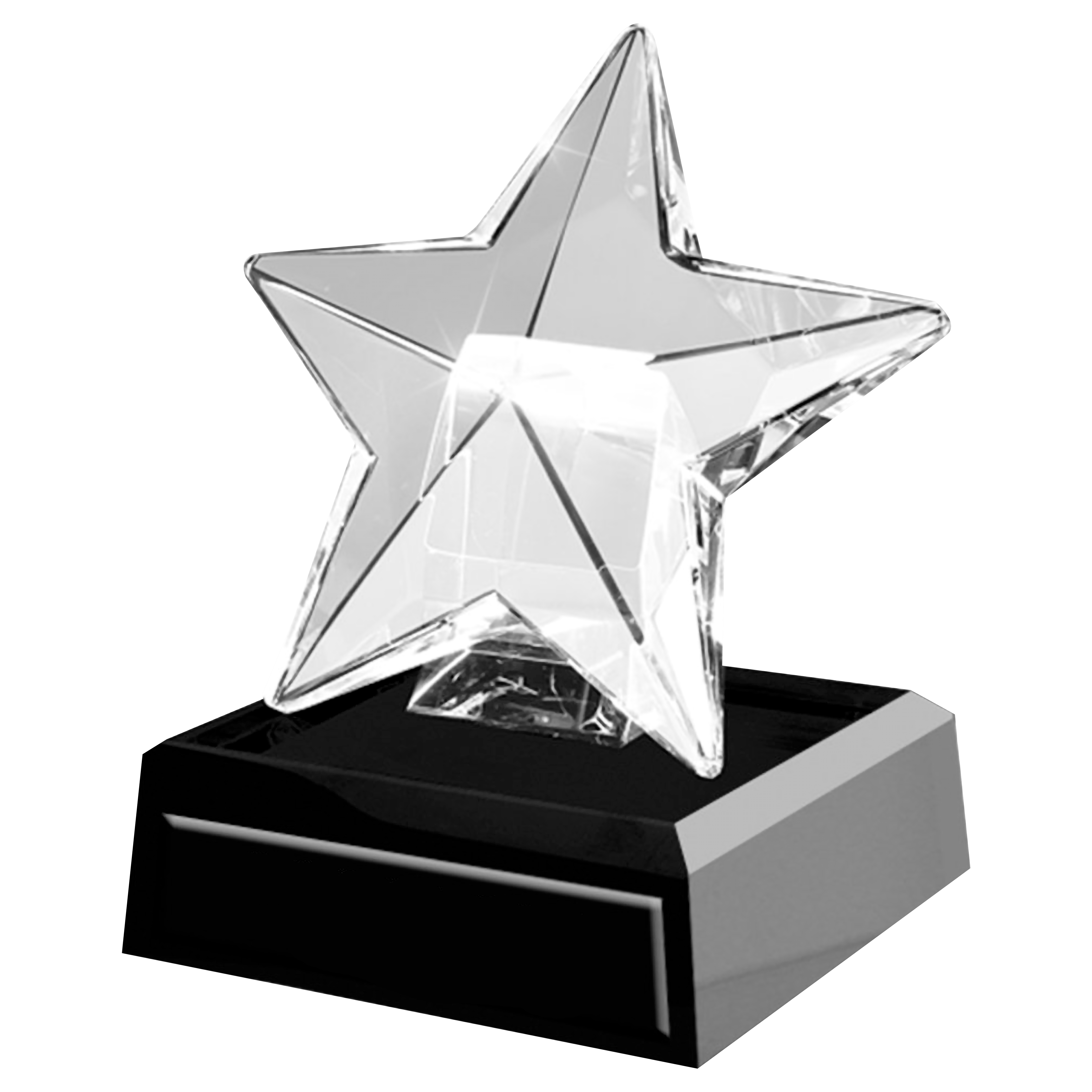 Star crystal awards - Crystal-awards