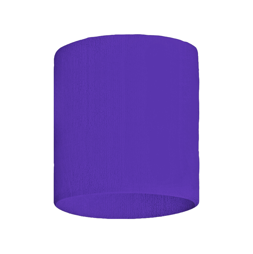 Custom adult youth unisex purple sweatband - Sweat-band