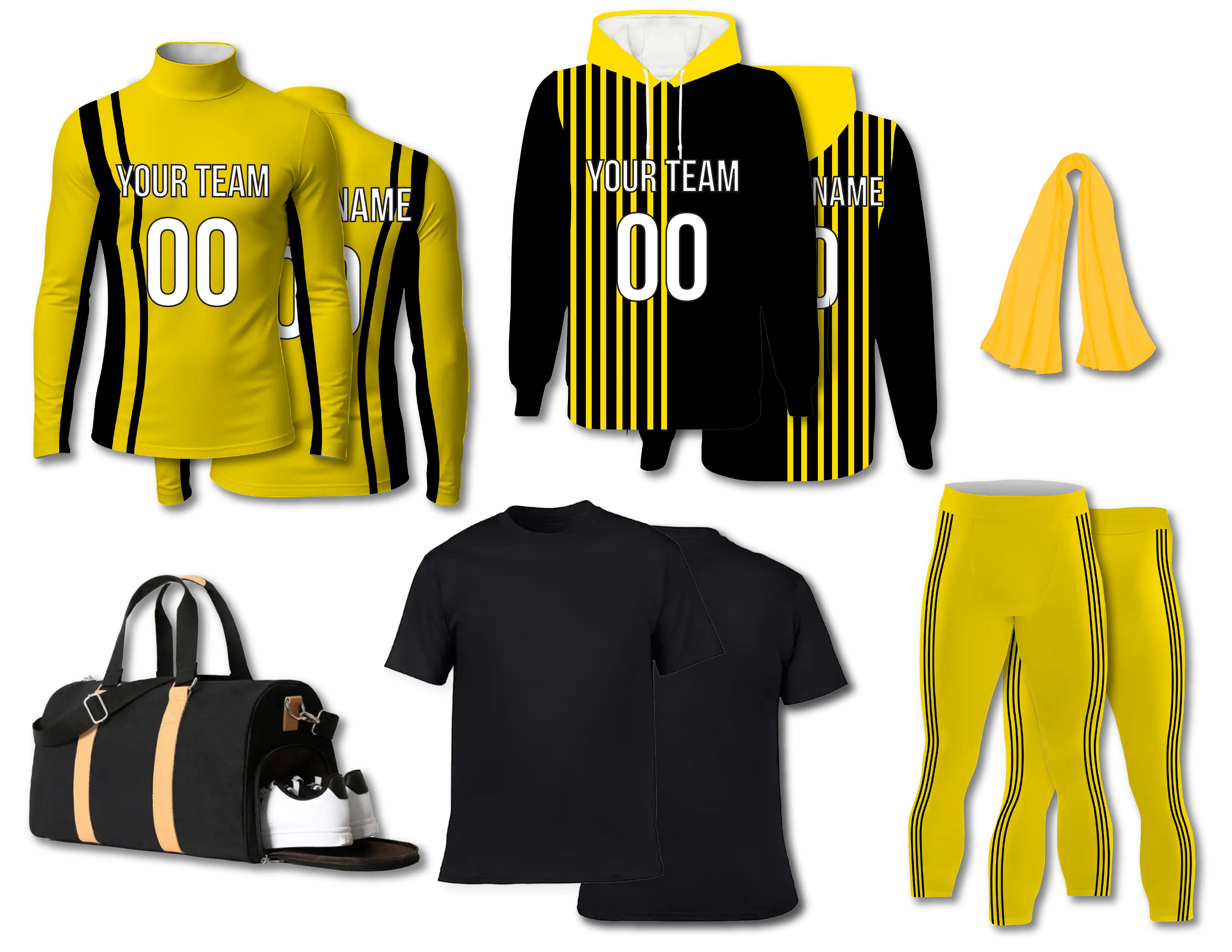 Custom figure skating turtle neck long sleeve jersey adult youth unisex sleek lines - Figure-skating-jerseys