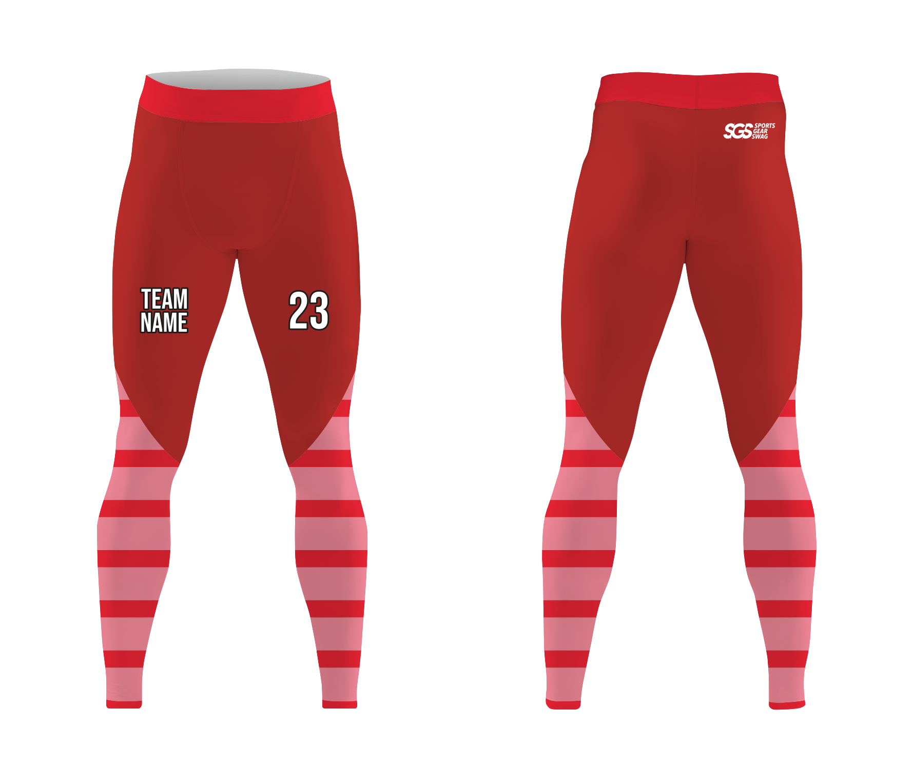 Custom first class adult youth unisex full calf compression tights - Compression-tights