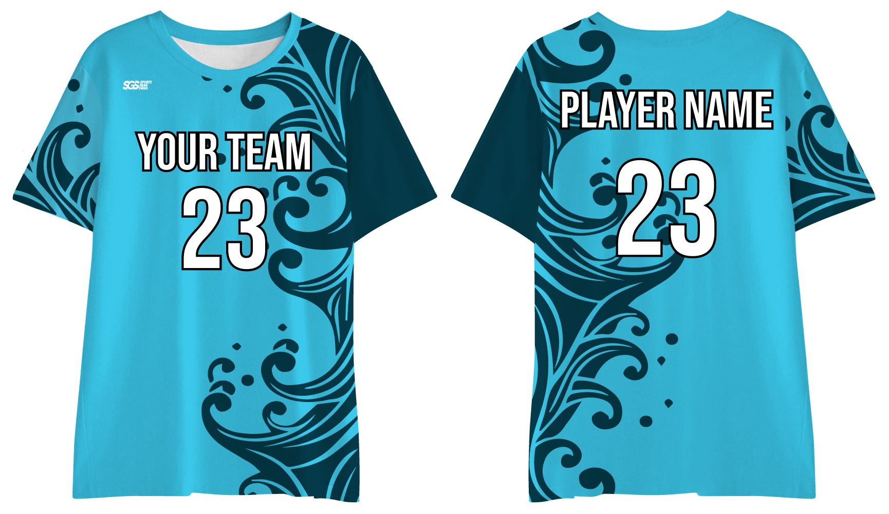 Custom training shirt adult youth unisex ocean surge - Shirt