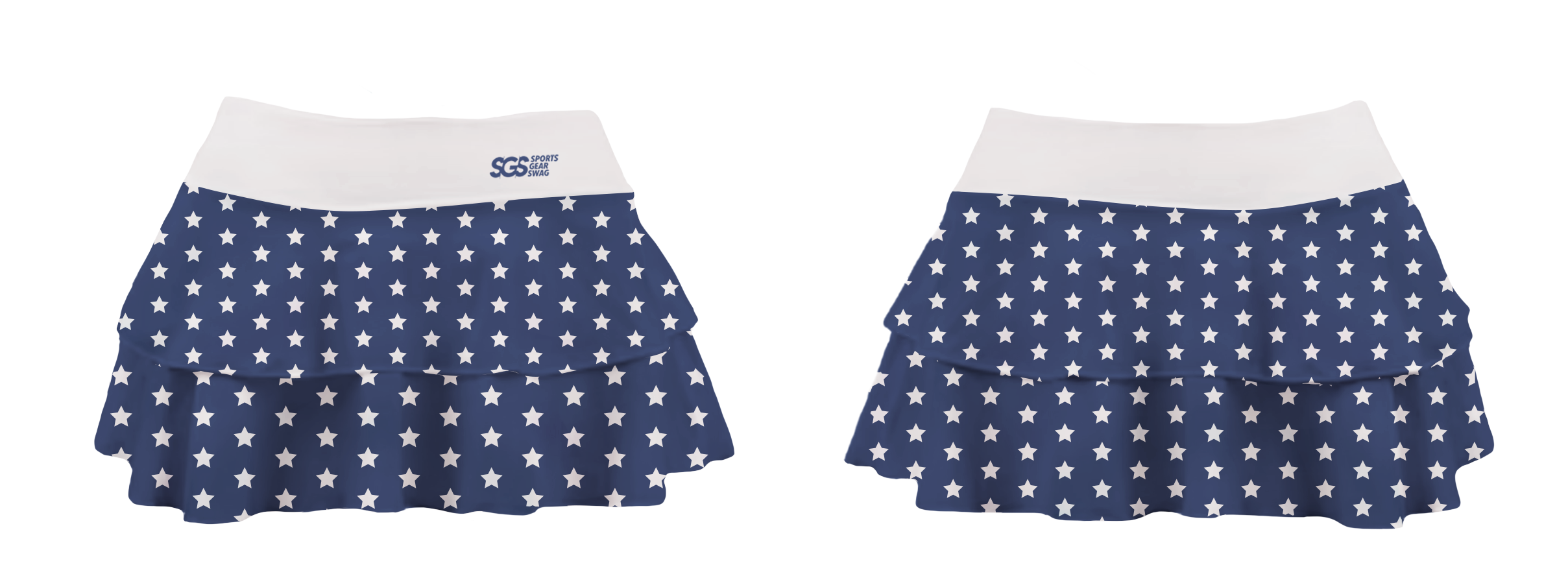 Custom two-piece sporty bathing top dazzling skies - Swimming-tops