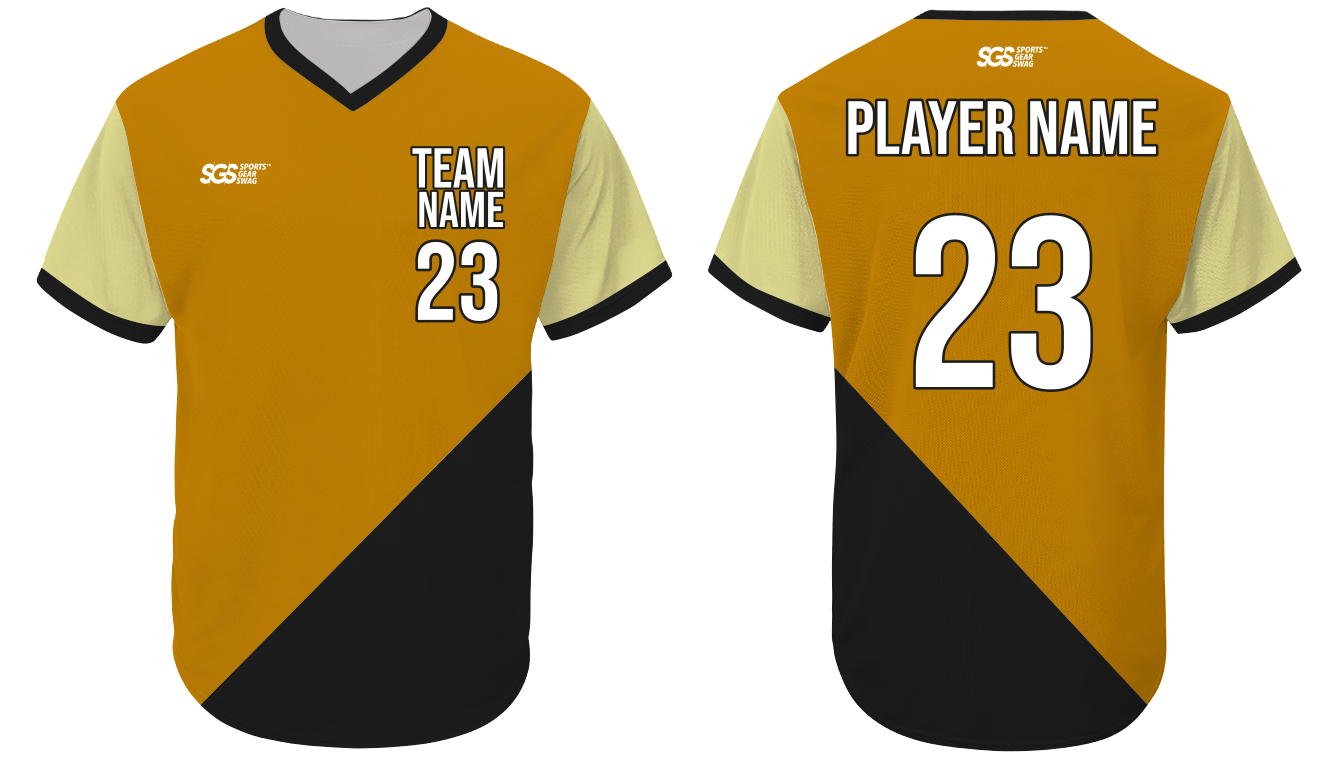 Custom  classy no button adult youth unisex baseball jersey - Jersey