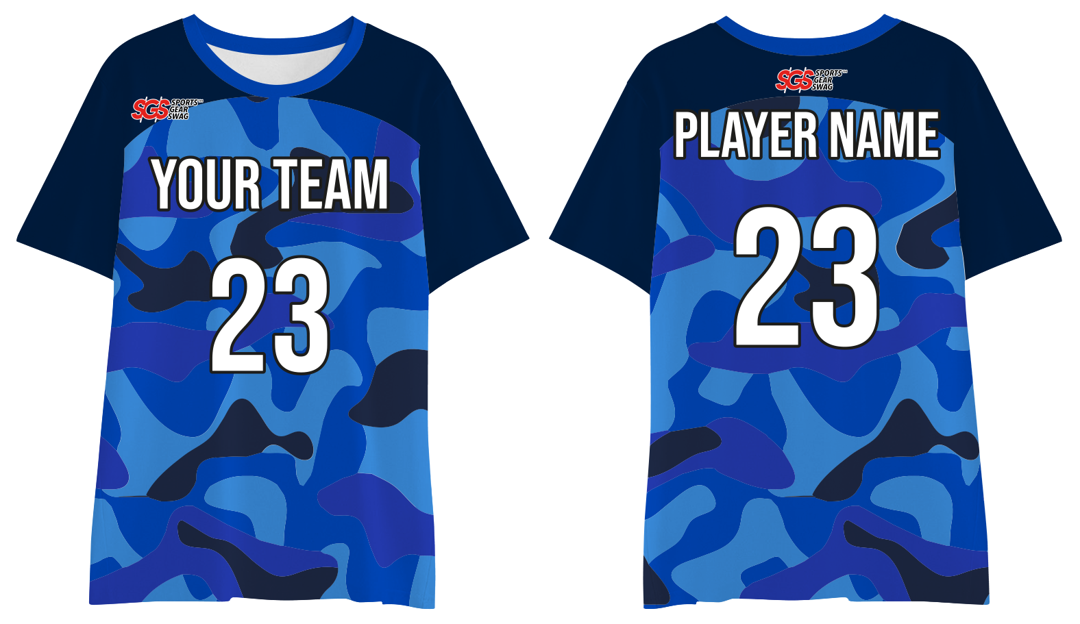 Custom training shirt adult youth unisex aqua stealth - Shirt