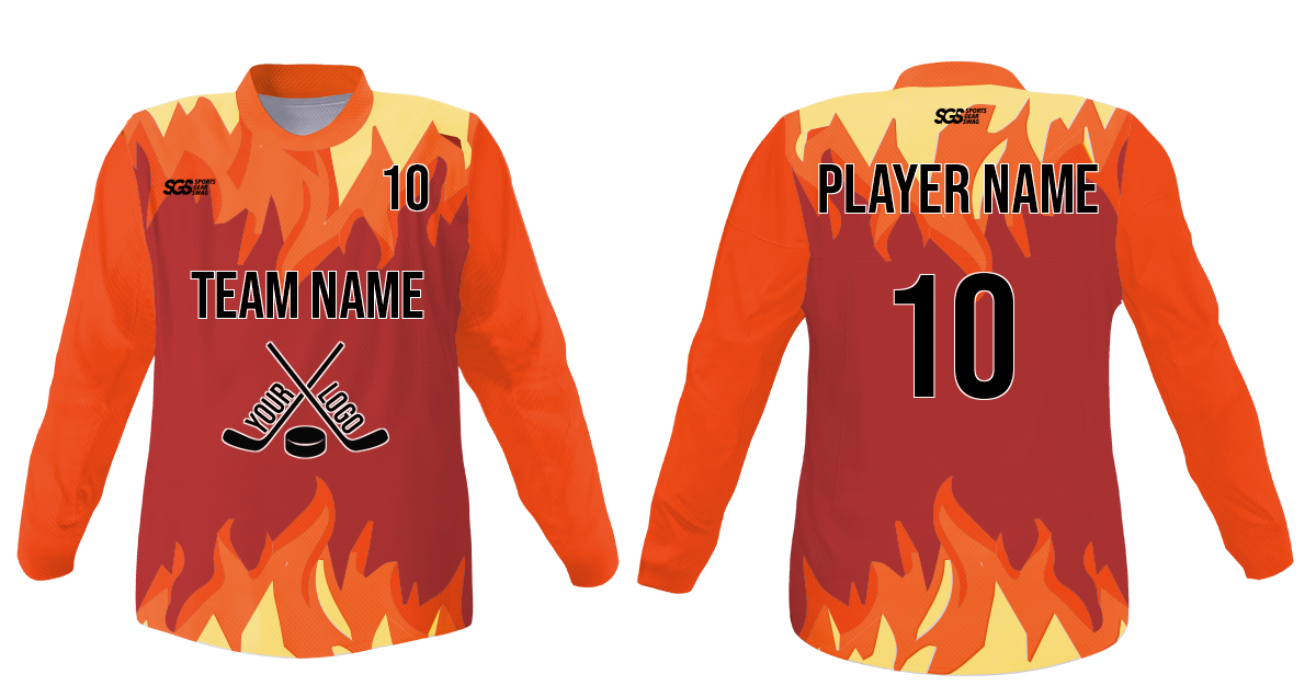 Custom classic nature design youth unisex hockey jersey - Jersey
