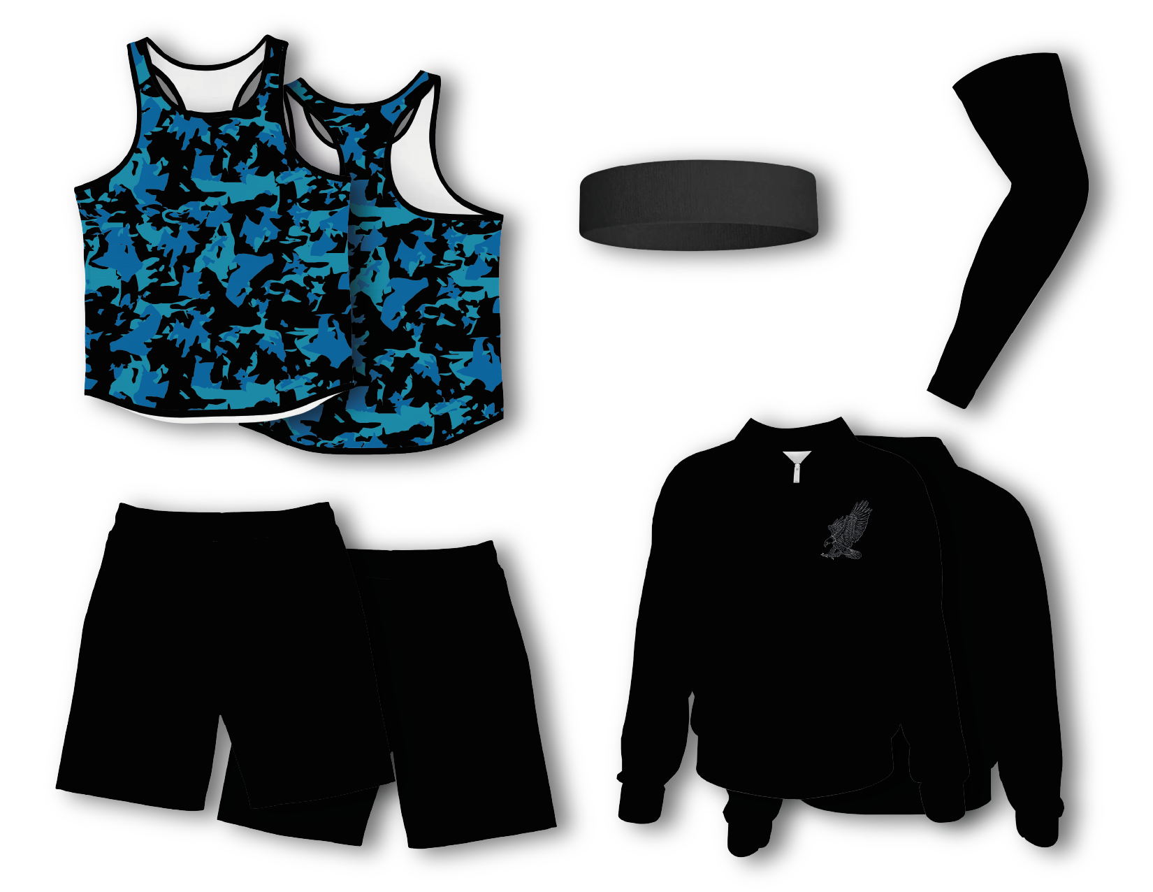 Custom track singlets adult youth unisex elite gear - Track-singlets
