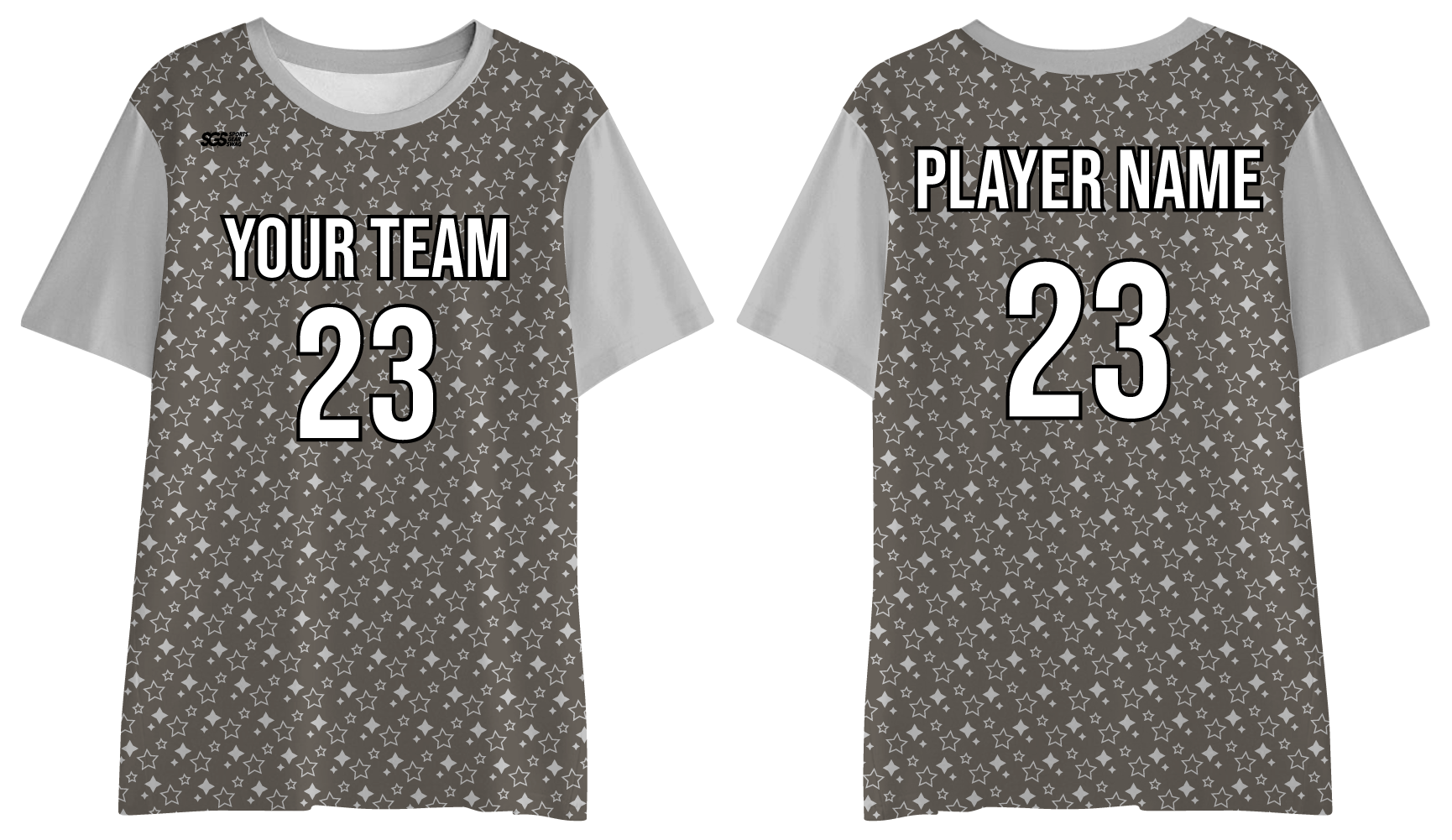 Custom training shirt adult youth unisex silver starlight - Shirt