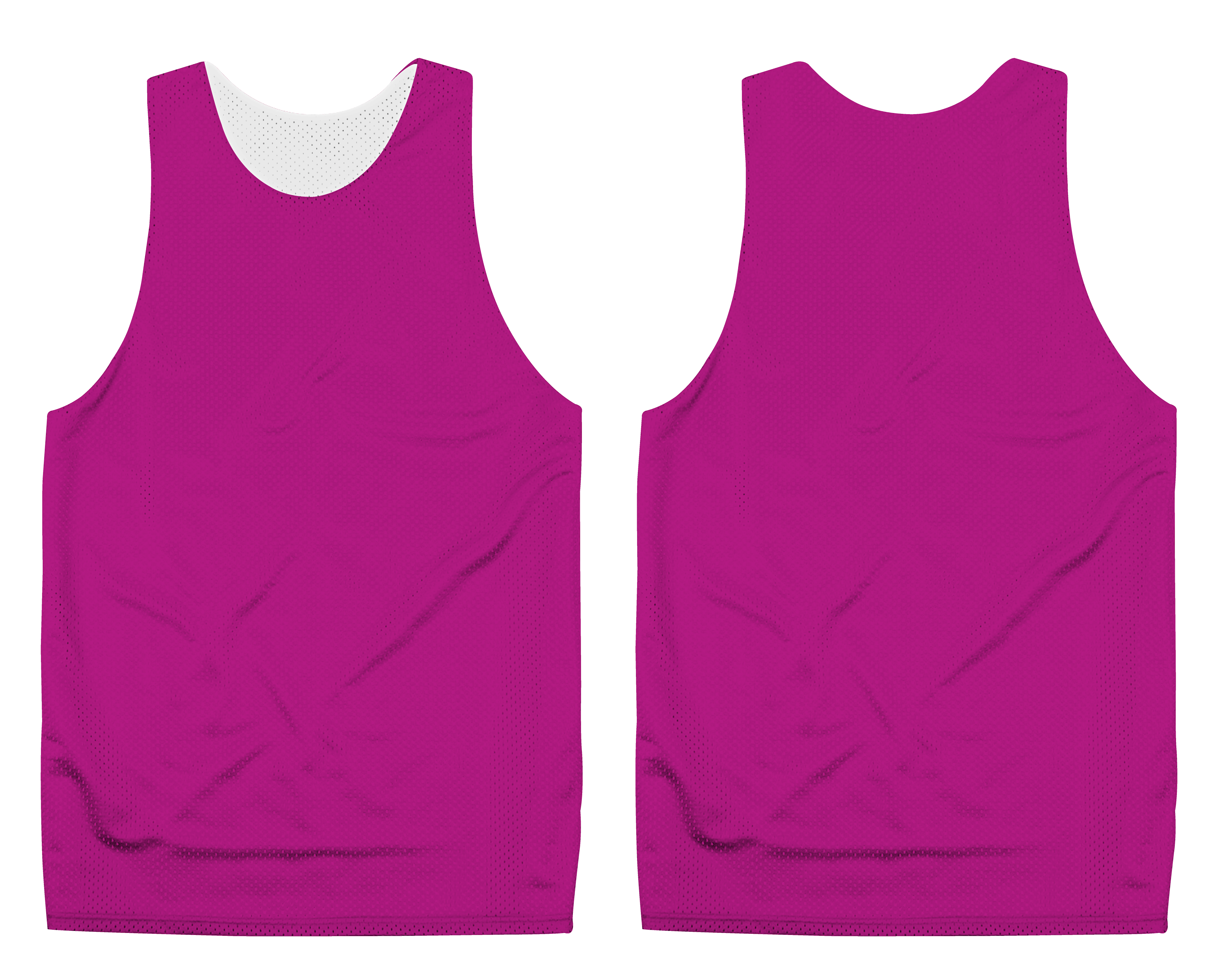 Custom pinnies adult youth unisex magenta - Pinnies
