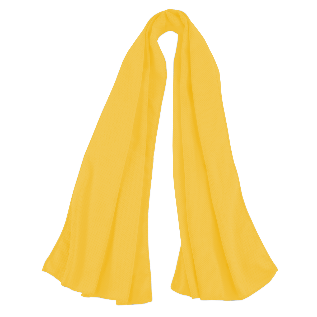 Custom yellow cooling towel - Towel