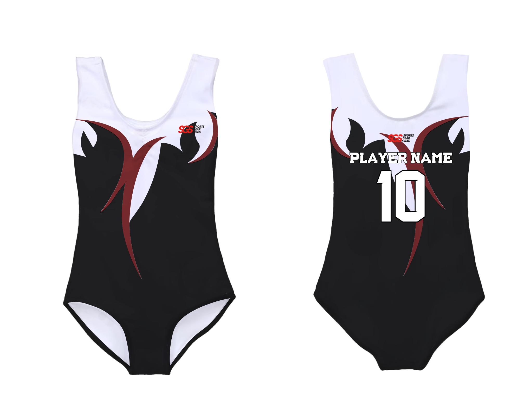 Custom sleeveless gymnastic uniform adult youth blaze power - Gymnastics-uniforms