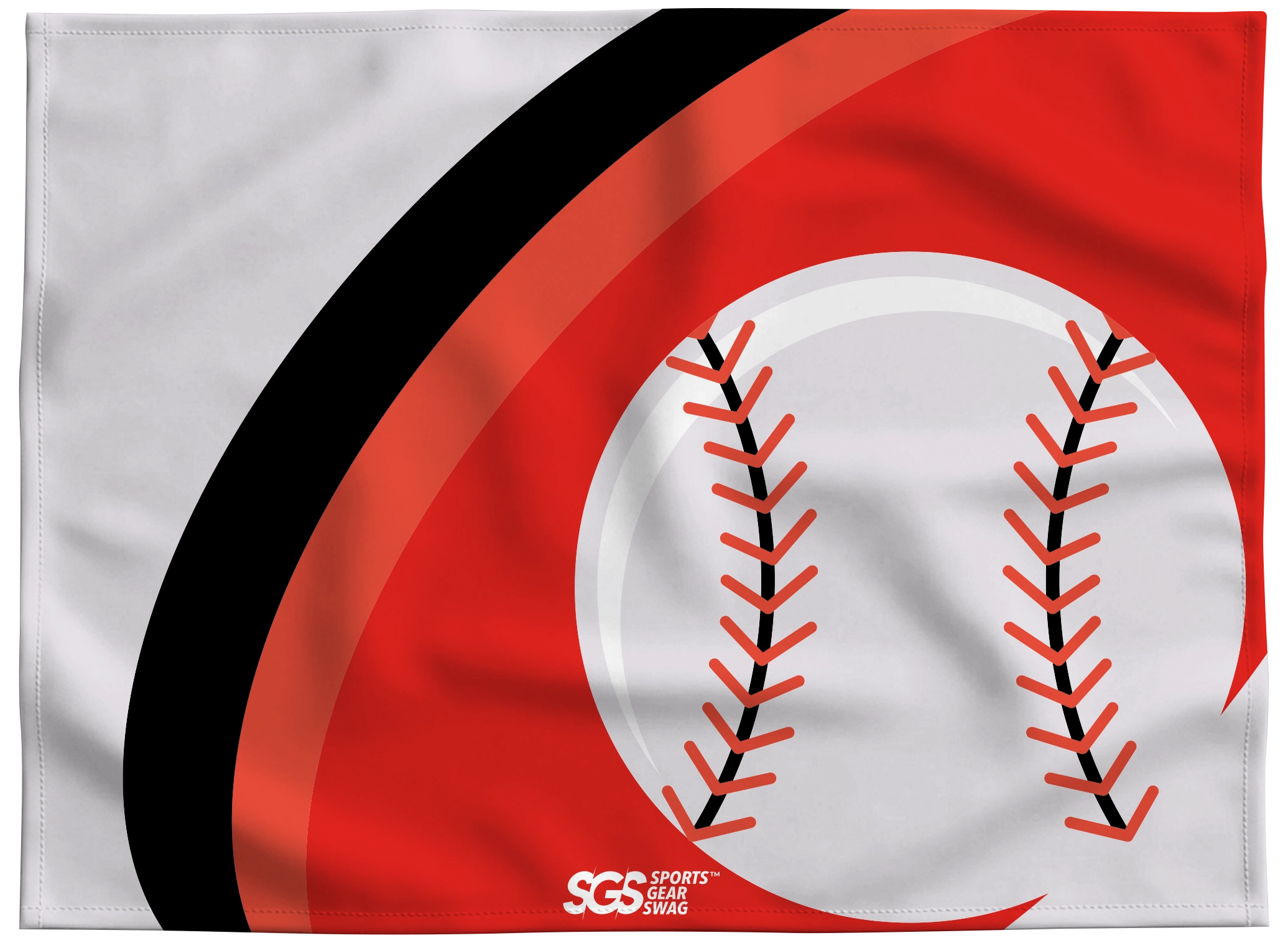 Custom baseball fabric banner striking - Fabric-banners