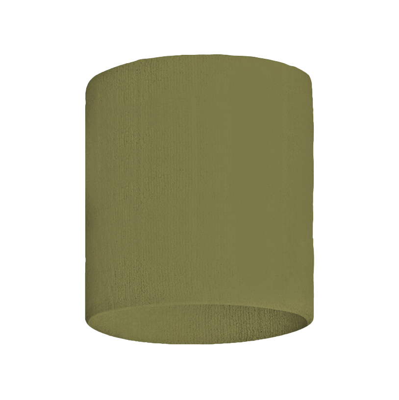 Custom adult youth unisex olive green sweatband - Sweat-band