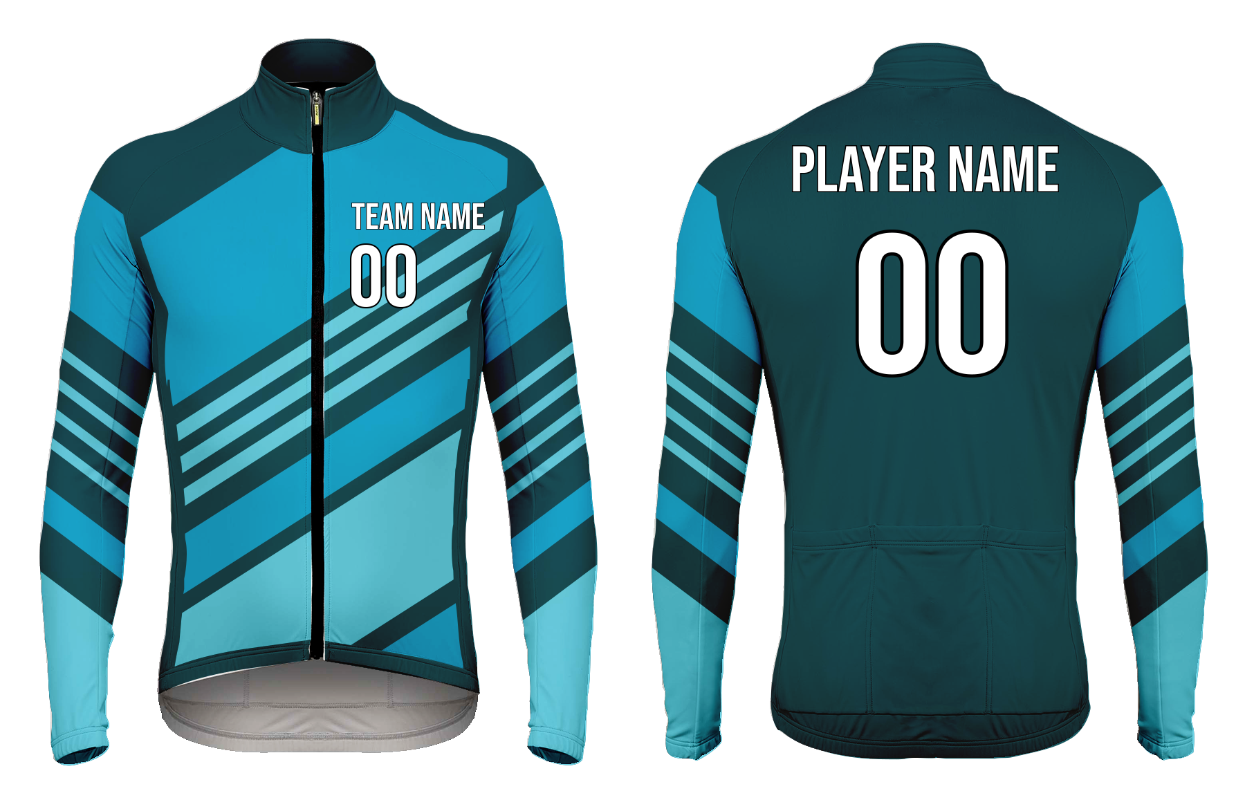 Custom admirable adult youth unisex cycling long sleeve - Jersey
