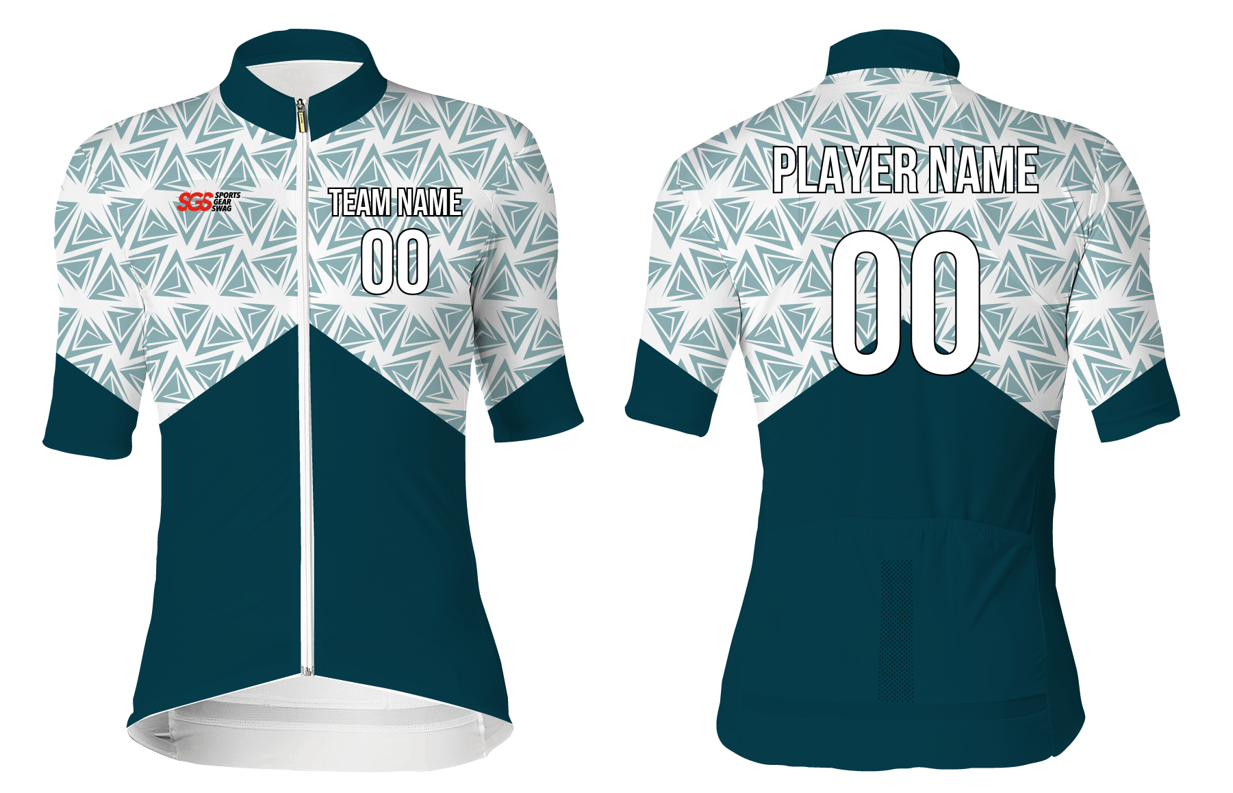 Custom cycling short sleeve adult youth unisex slouchy - Jersey