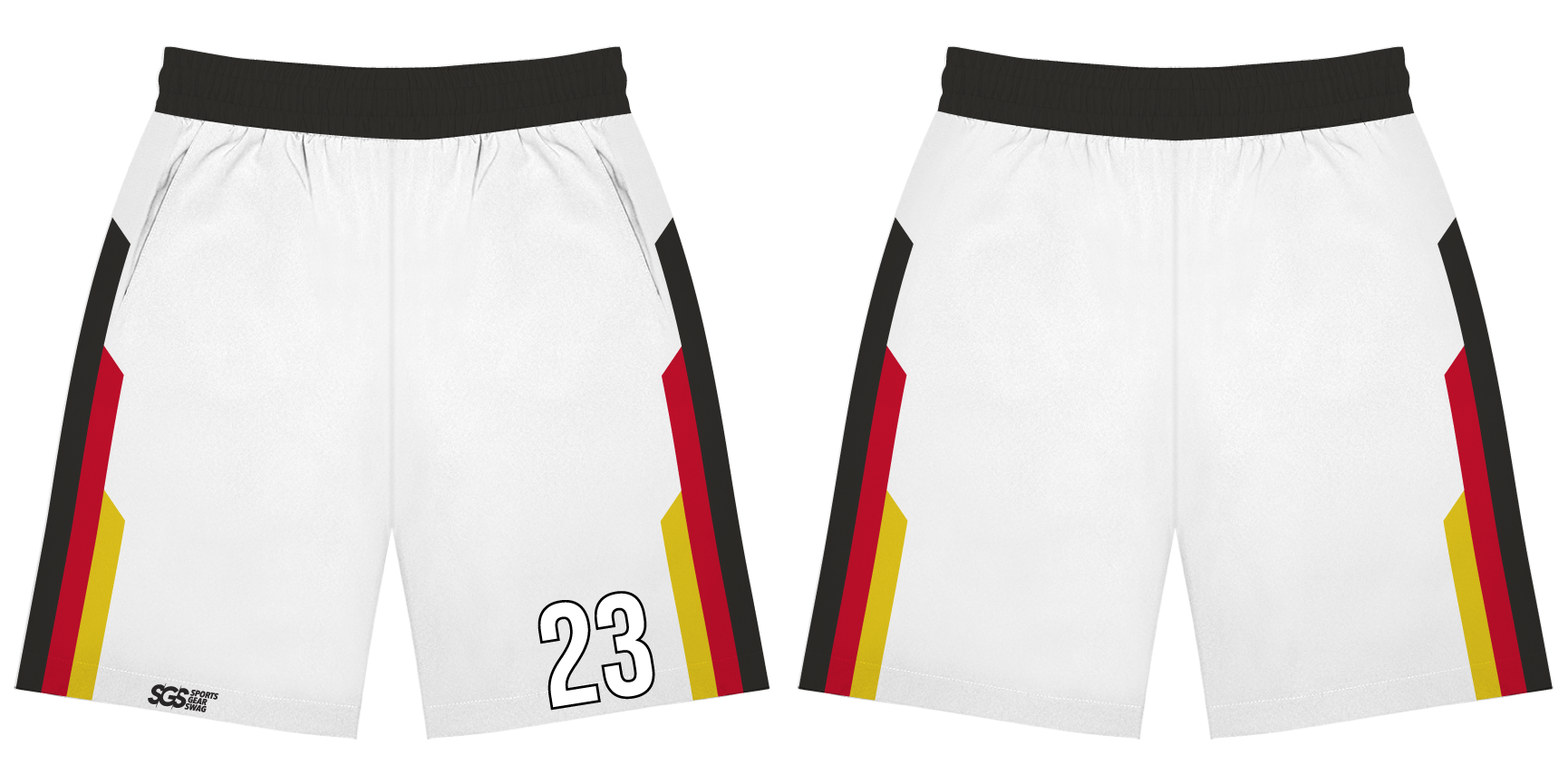 Custom climbing shorts adult youth unisex german pride - Short