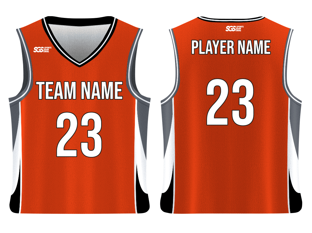Custom simple touch  solids adult youth unisex basketball jersey - reversible uniform - Jersey