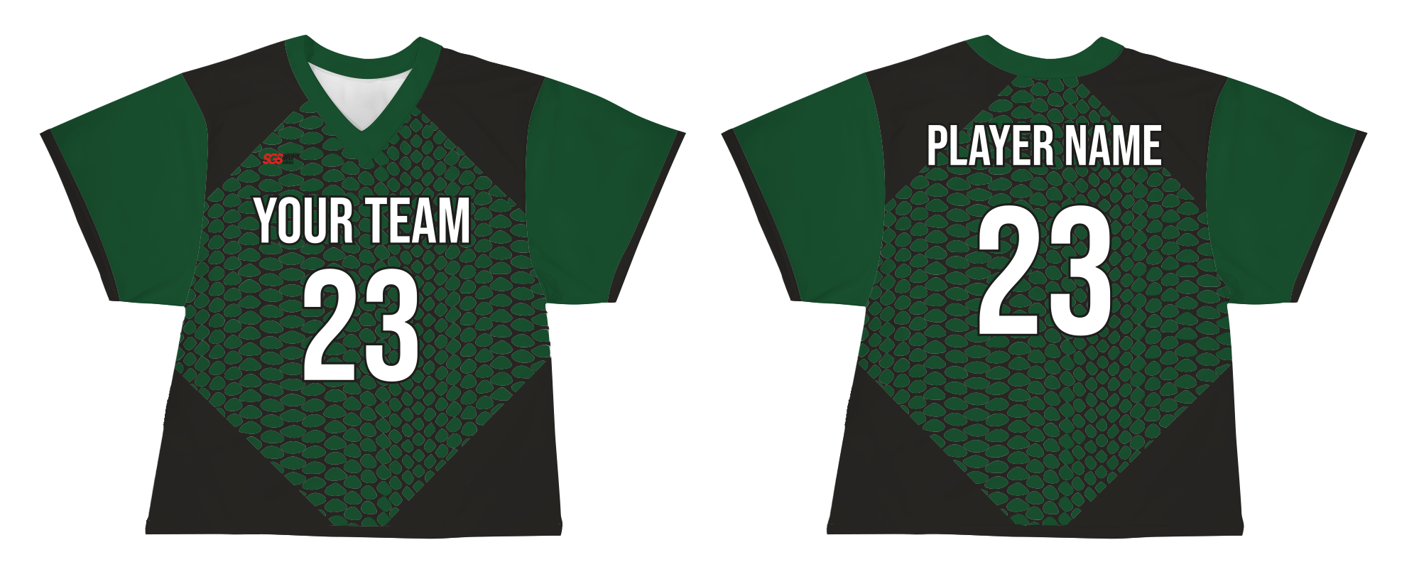 Custom  animal skin  design adult youth unisex lacrosse jerseys - Jersey